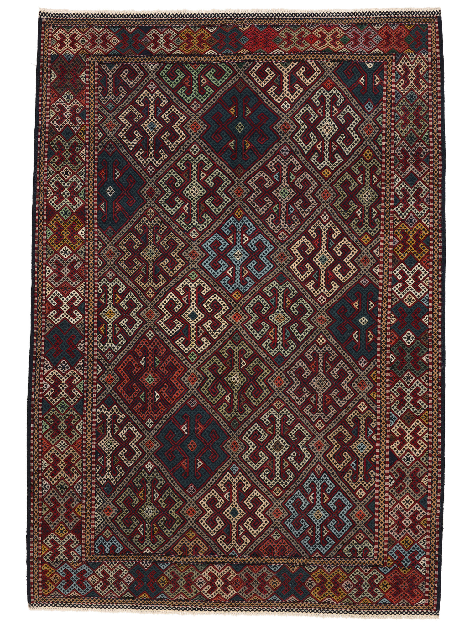 Kelim Golbarjasta Teppich 211×305