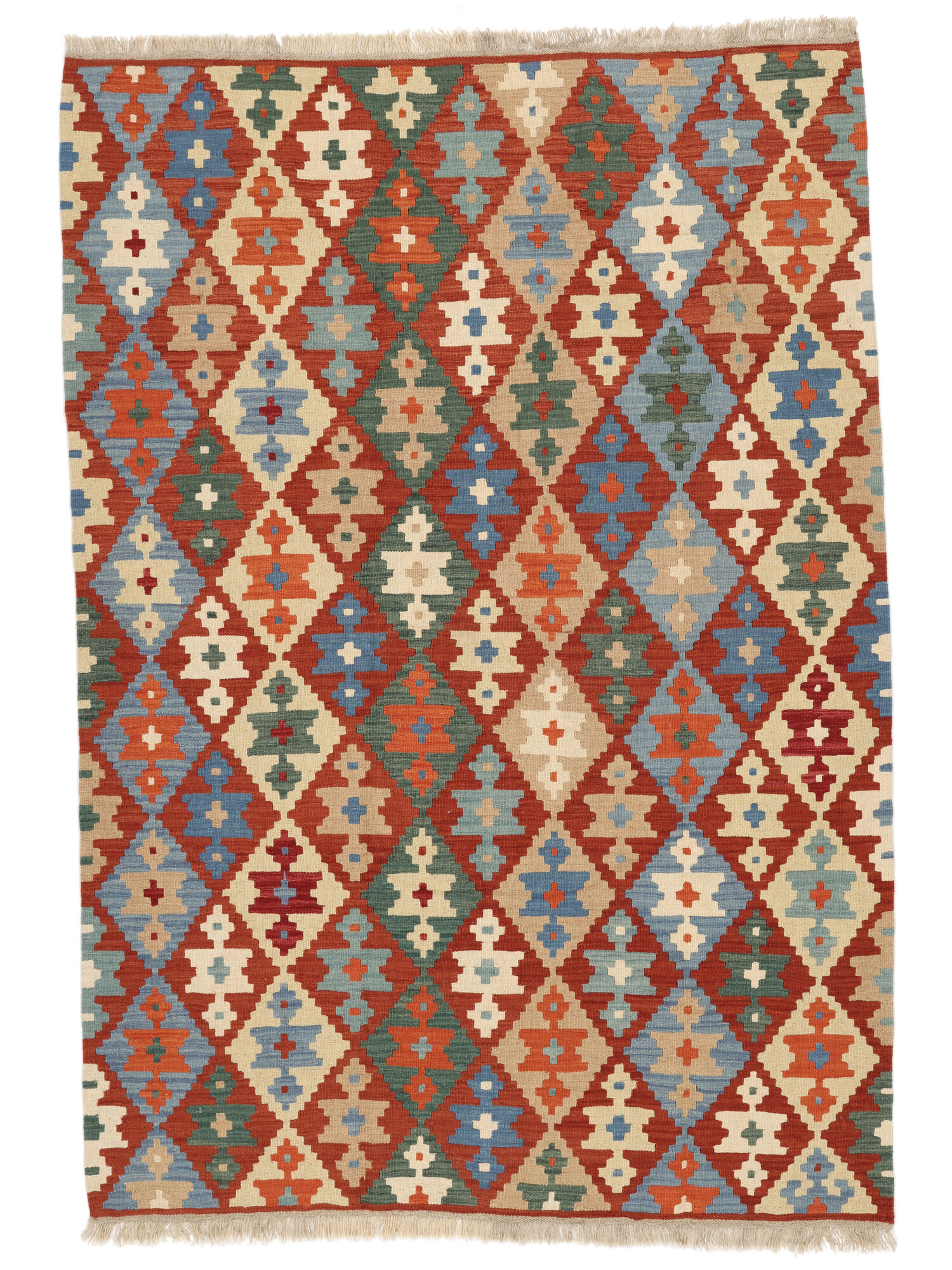 Kelim Ghashghai Teppich 176×253