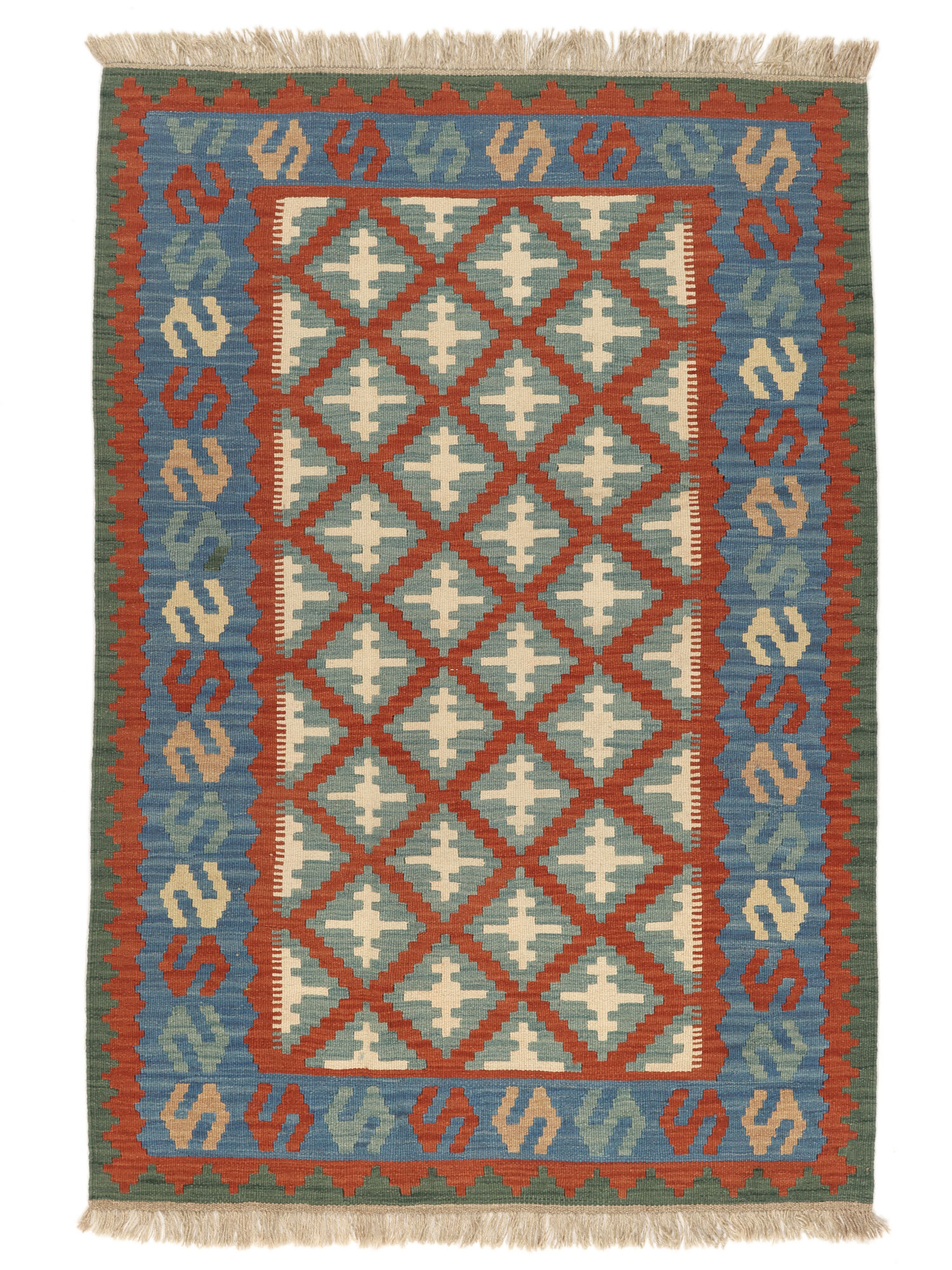 Kelim Ghashghai Teppich 120×175
