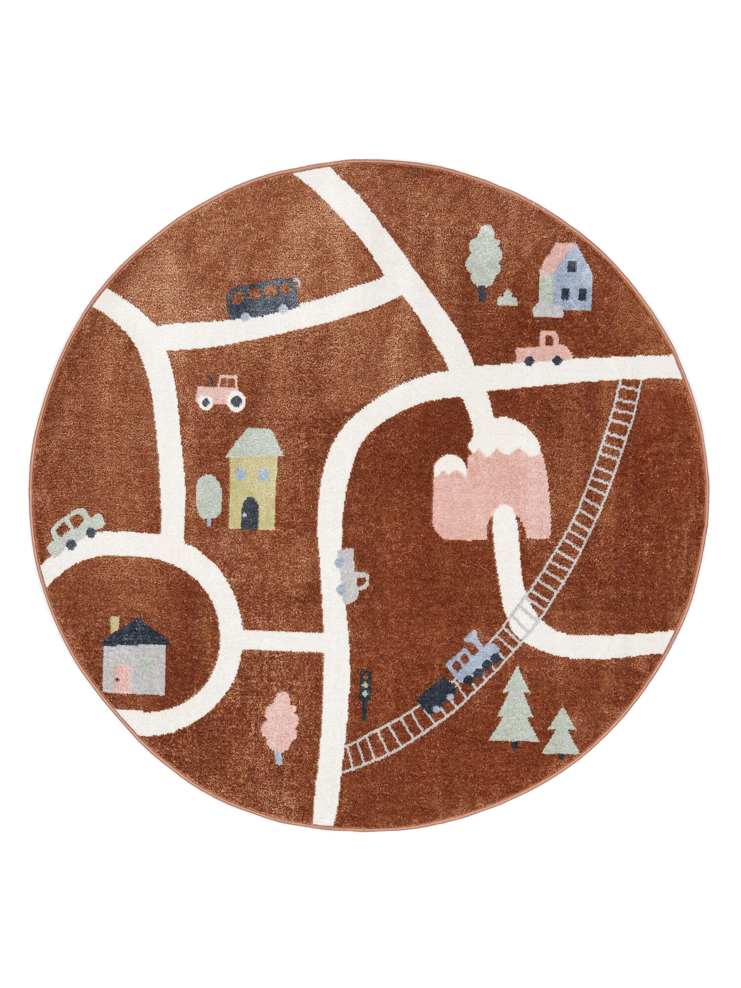 Road map Matta - Rostr&ouml;d / Flerf&auml;rgad &Oslash; 150