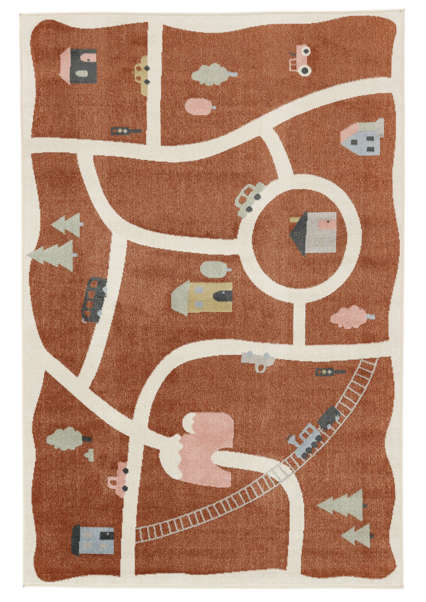 Road map Matta - Rostr&ouml;d / Flerf&auml;rgad 160x230