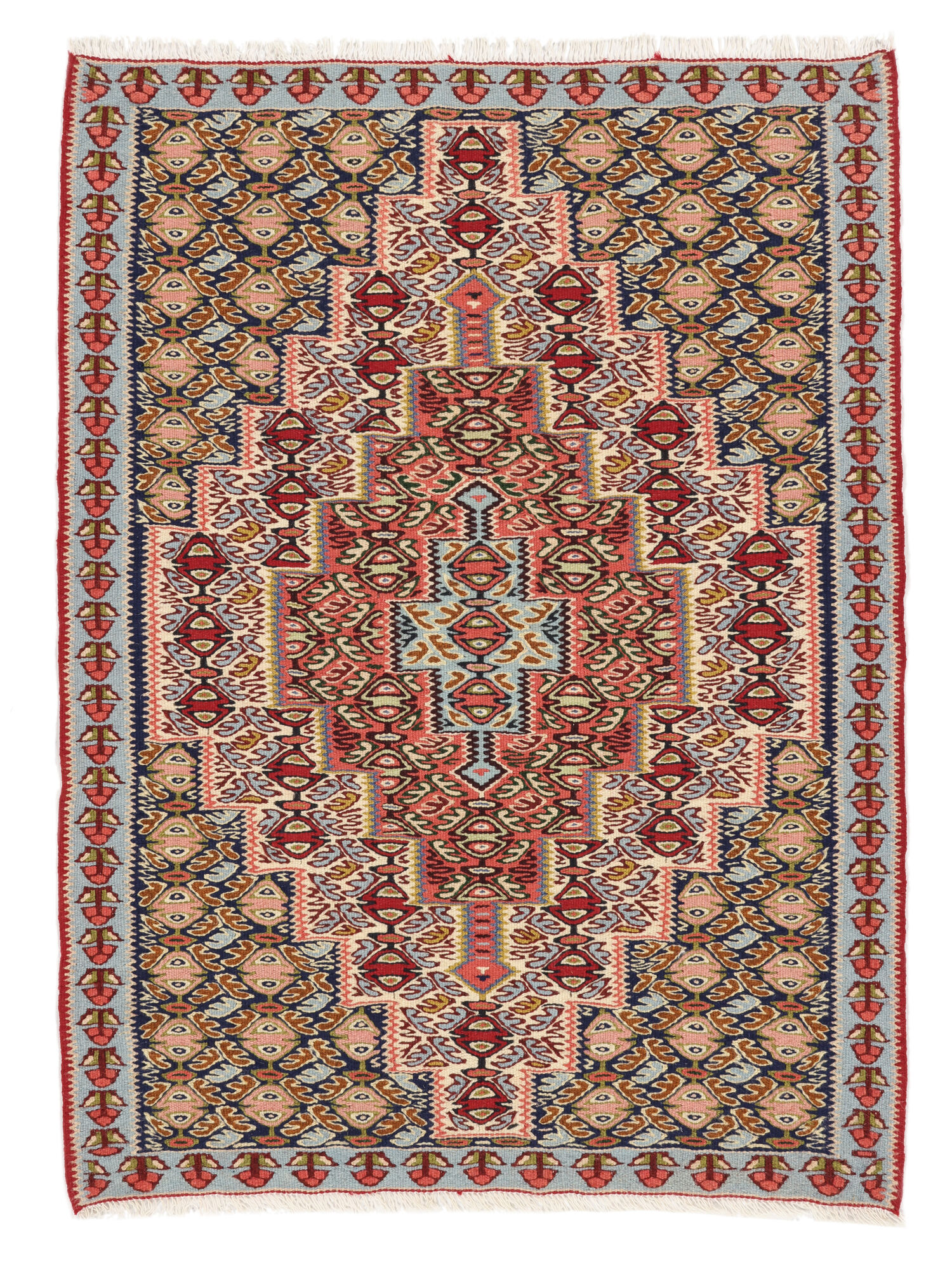 Kelim Senneh Fine Teppich 76×103