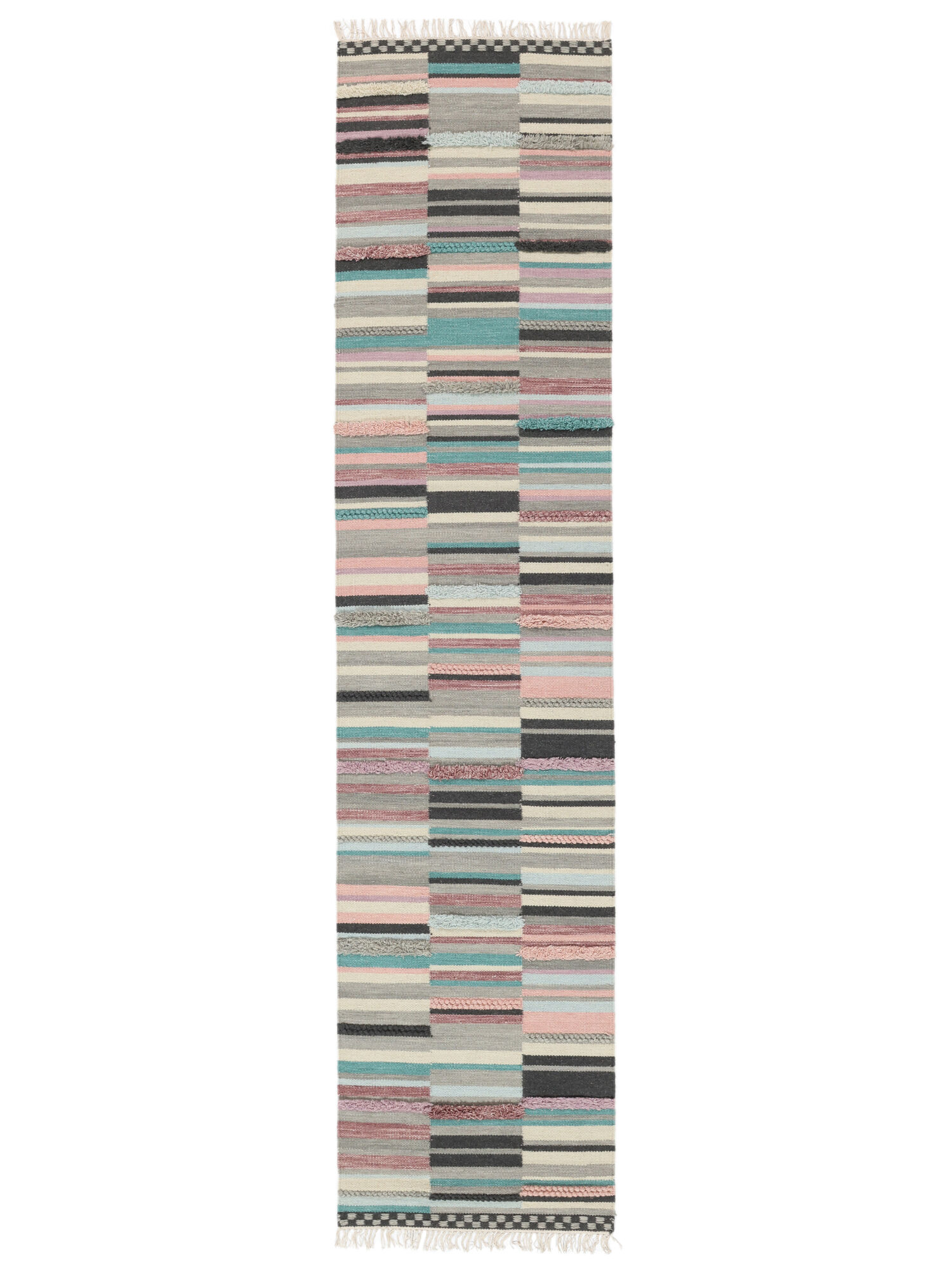 Kajsa Matta - Rosa / Flerfärgad 80x350