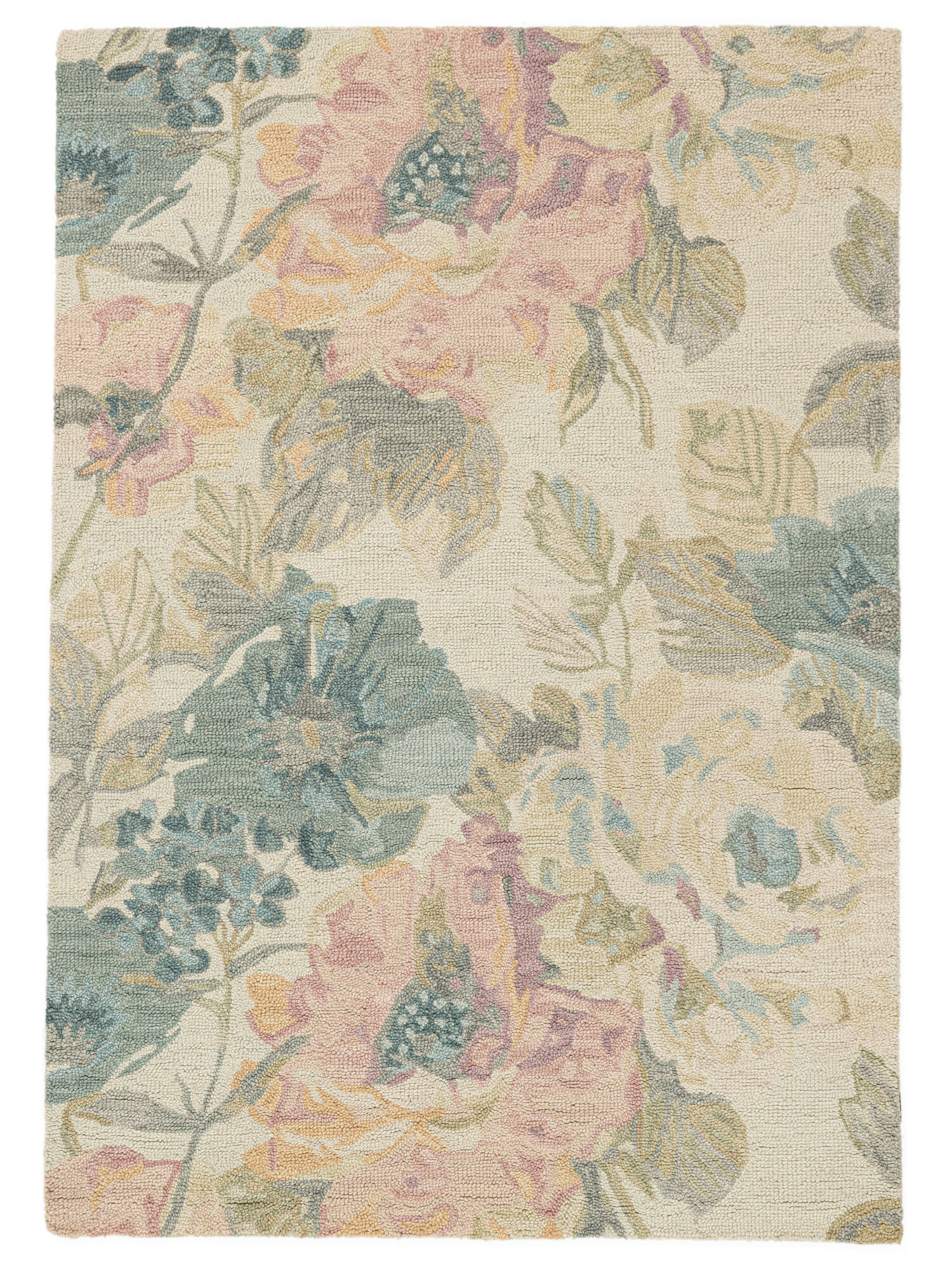 Bloom Matta - Beige / Flerfärgad 160x230