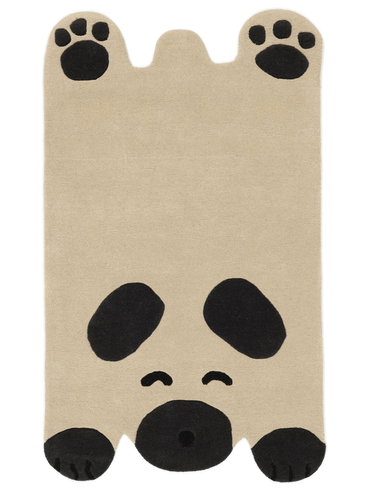 Bo Dog Matta - Krämbeige / Mörkgrå 95x160