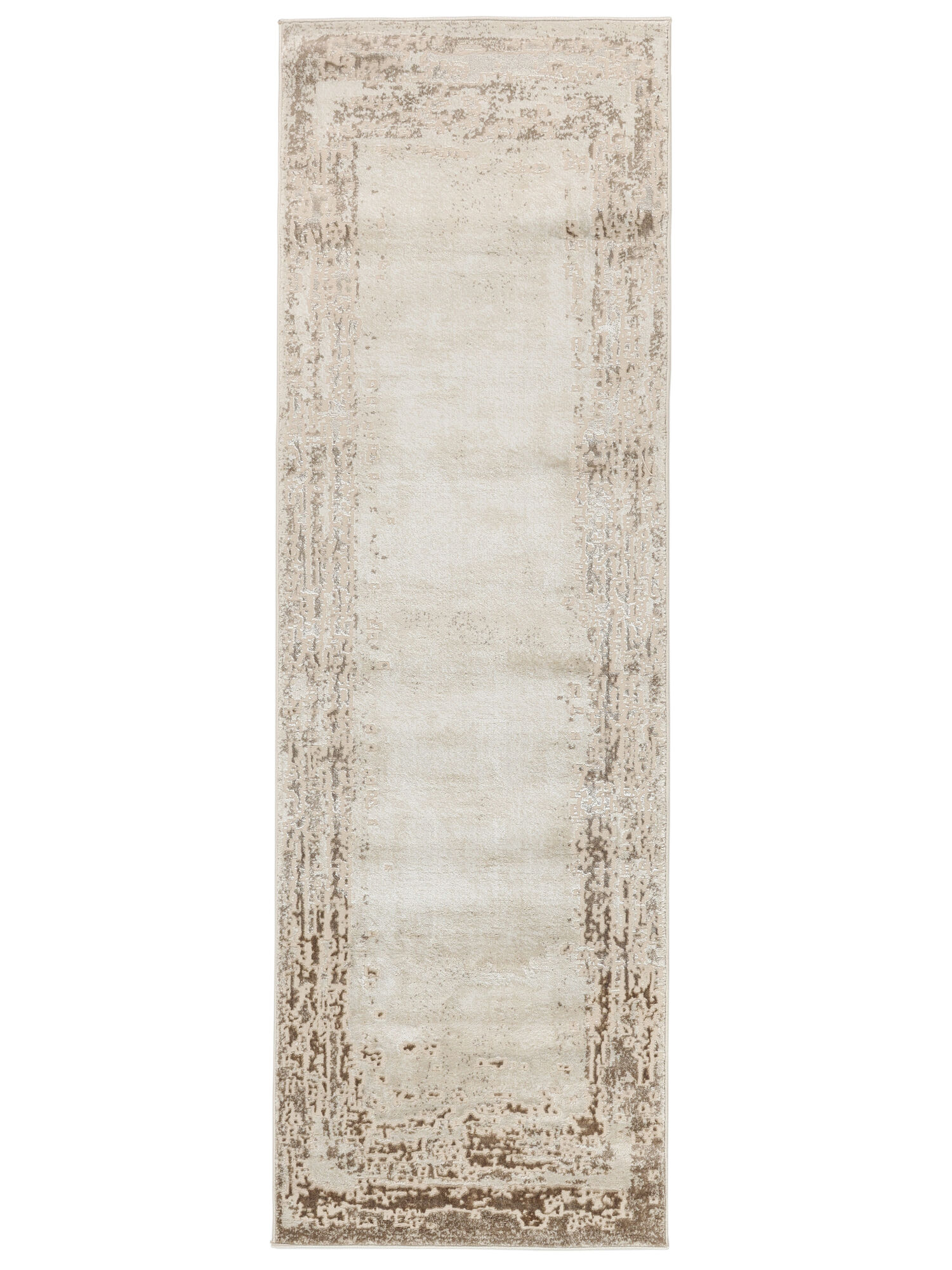Olivier Matta - Ljusbeige / Guld 80x250