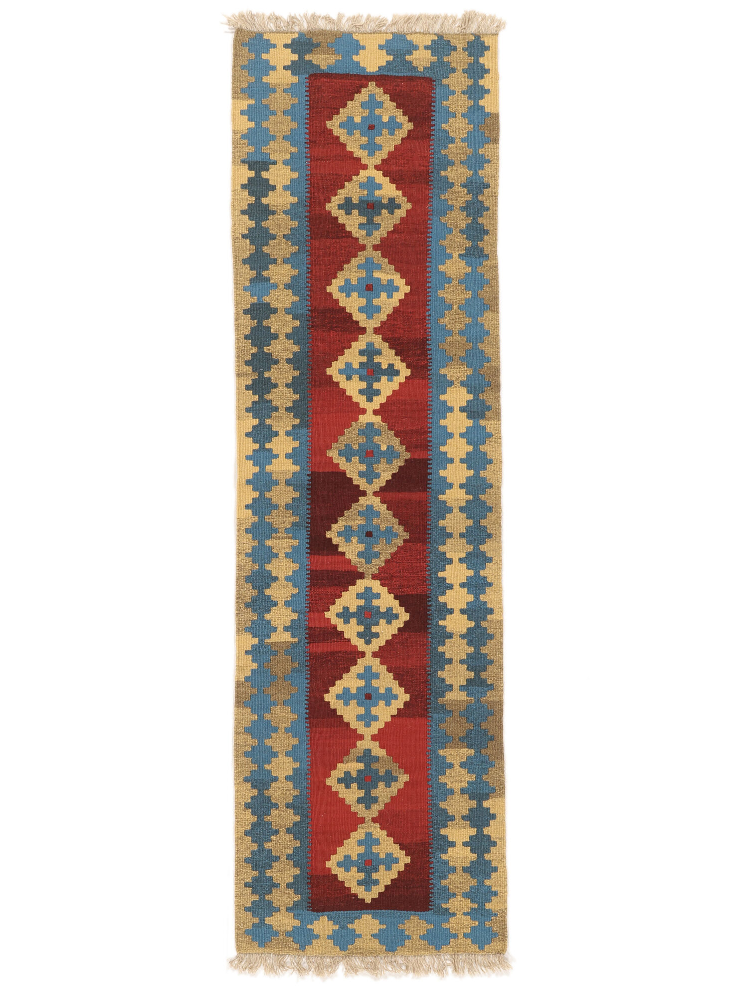 Kelim Ghashghai Teppich 56×194