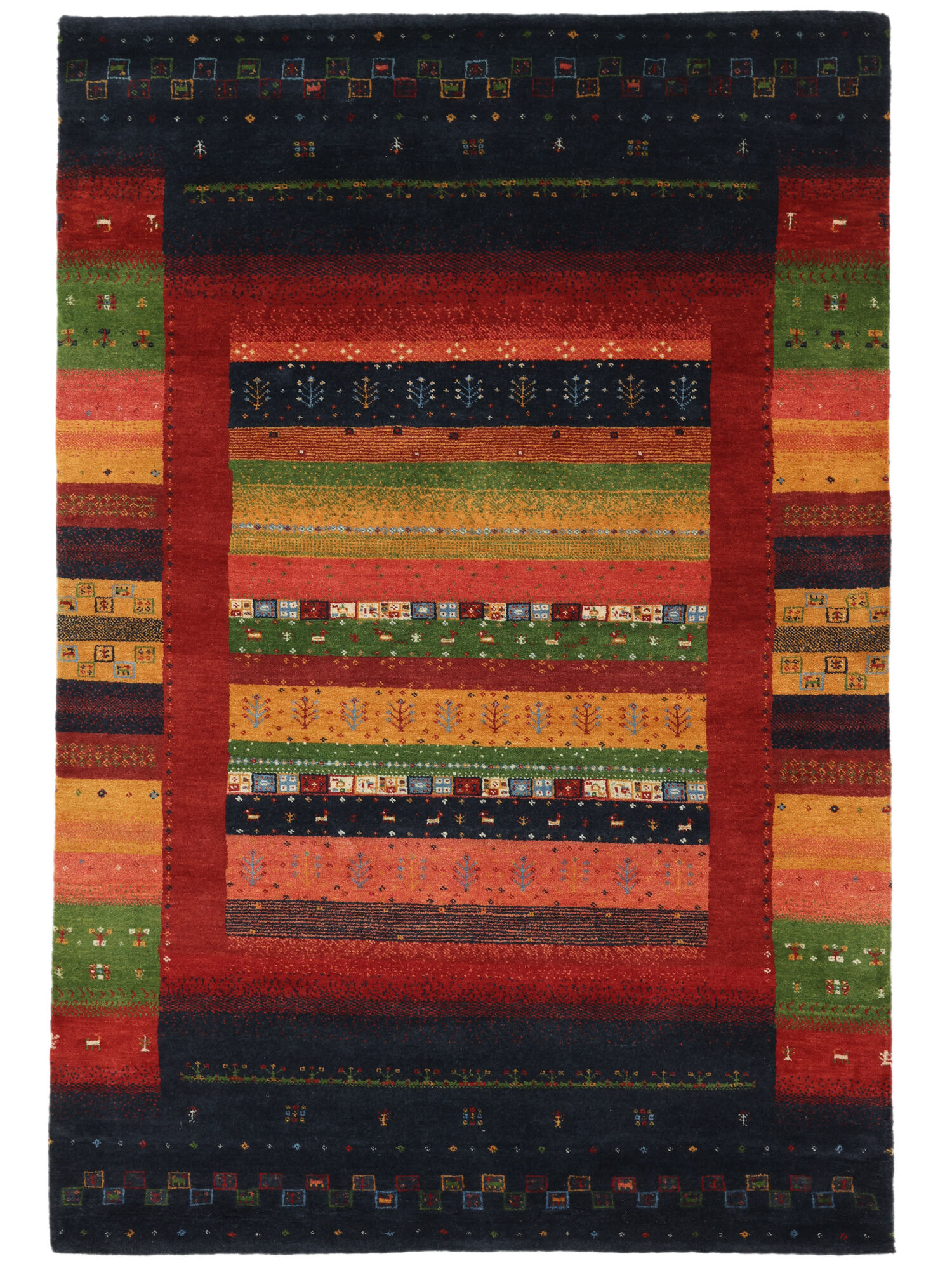 Gabbeh Loribaft Matta 123x181