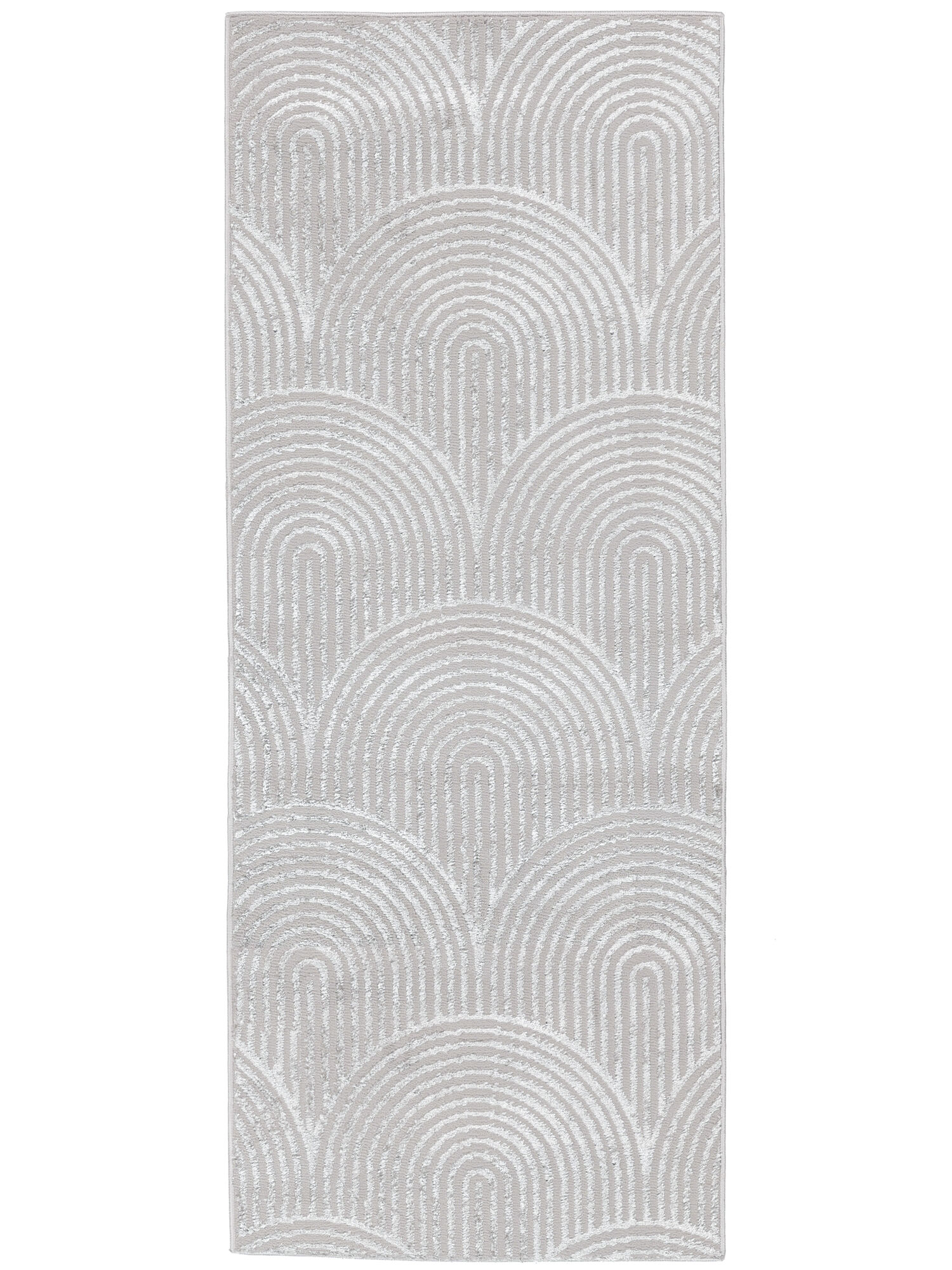 Art Deco Matta - Gr&aring; / Silvergr&aring; 80x200