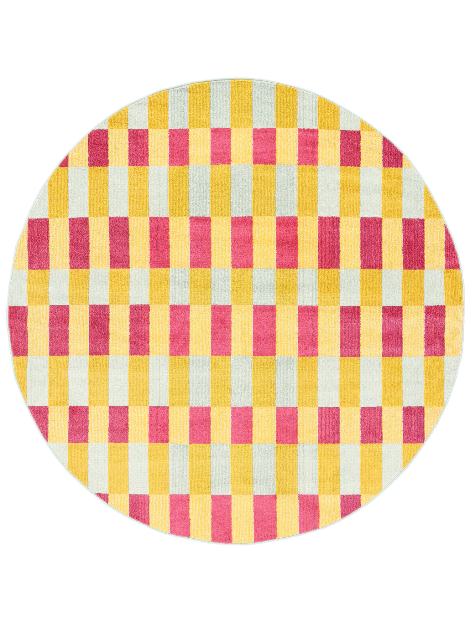 Flor Matta - Rosa / Gul Ø 200
