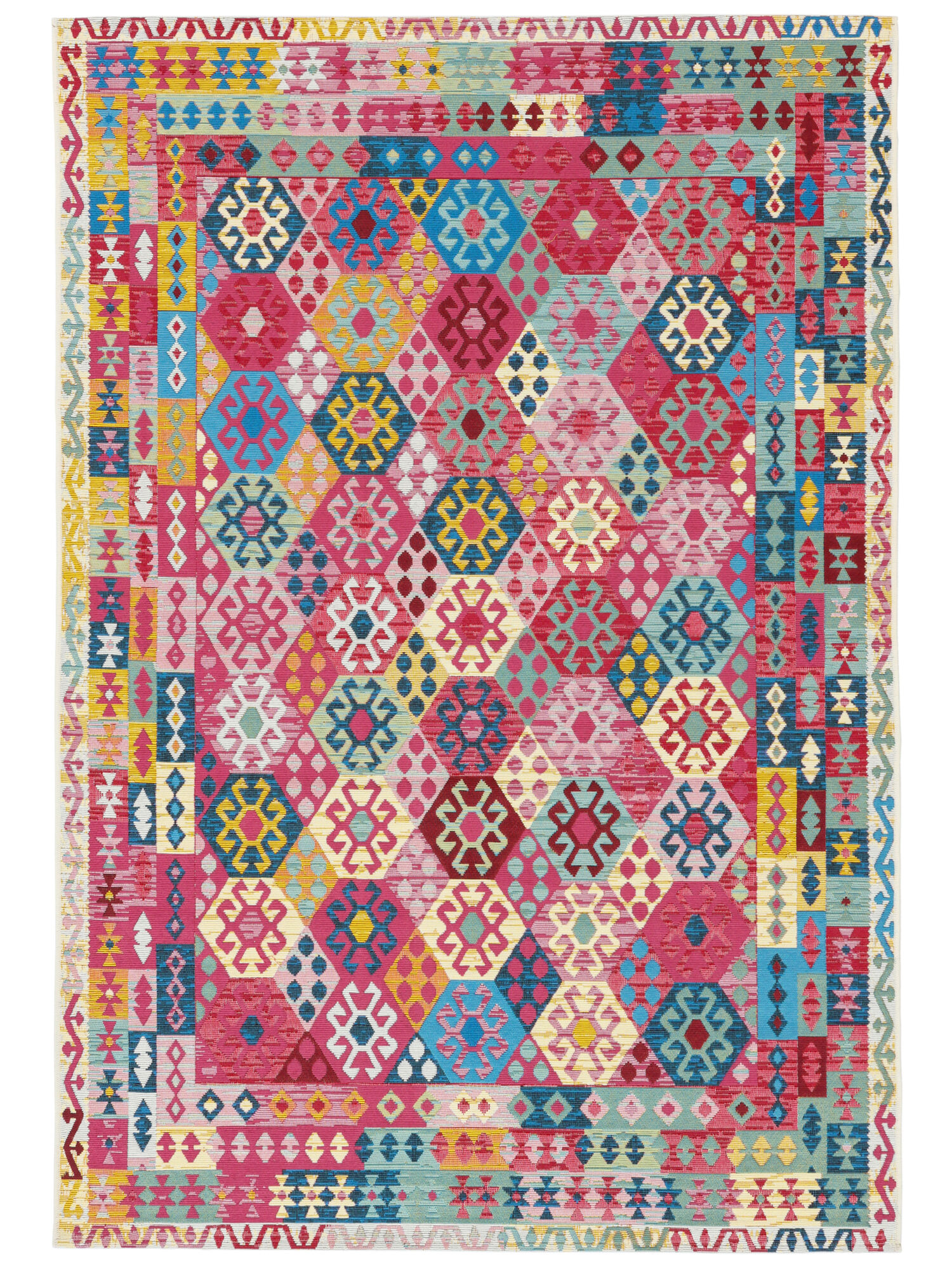 Ruva Kilim Matta - Flerfärgad 160x230