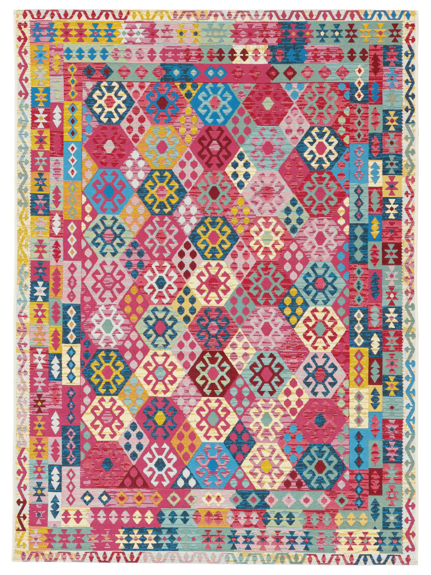 Ruva Kilim Matta - Flerfärgad 200x300