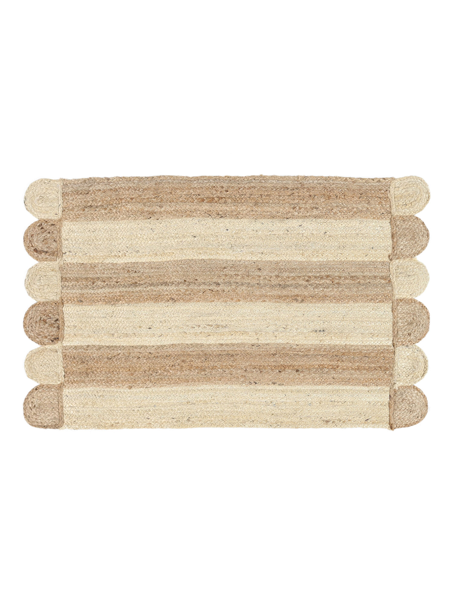 Elba Fußmatte – Naturweiß / Beige 60×90