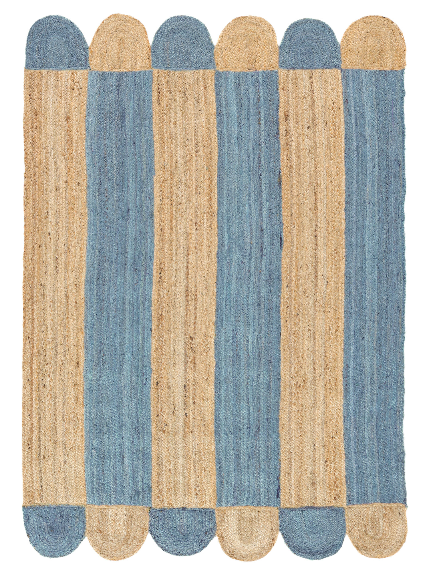 Elba Matta - Blå / Beige 160x230