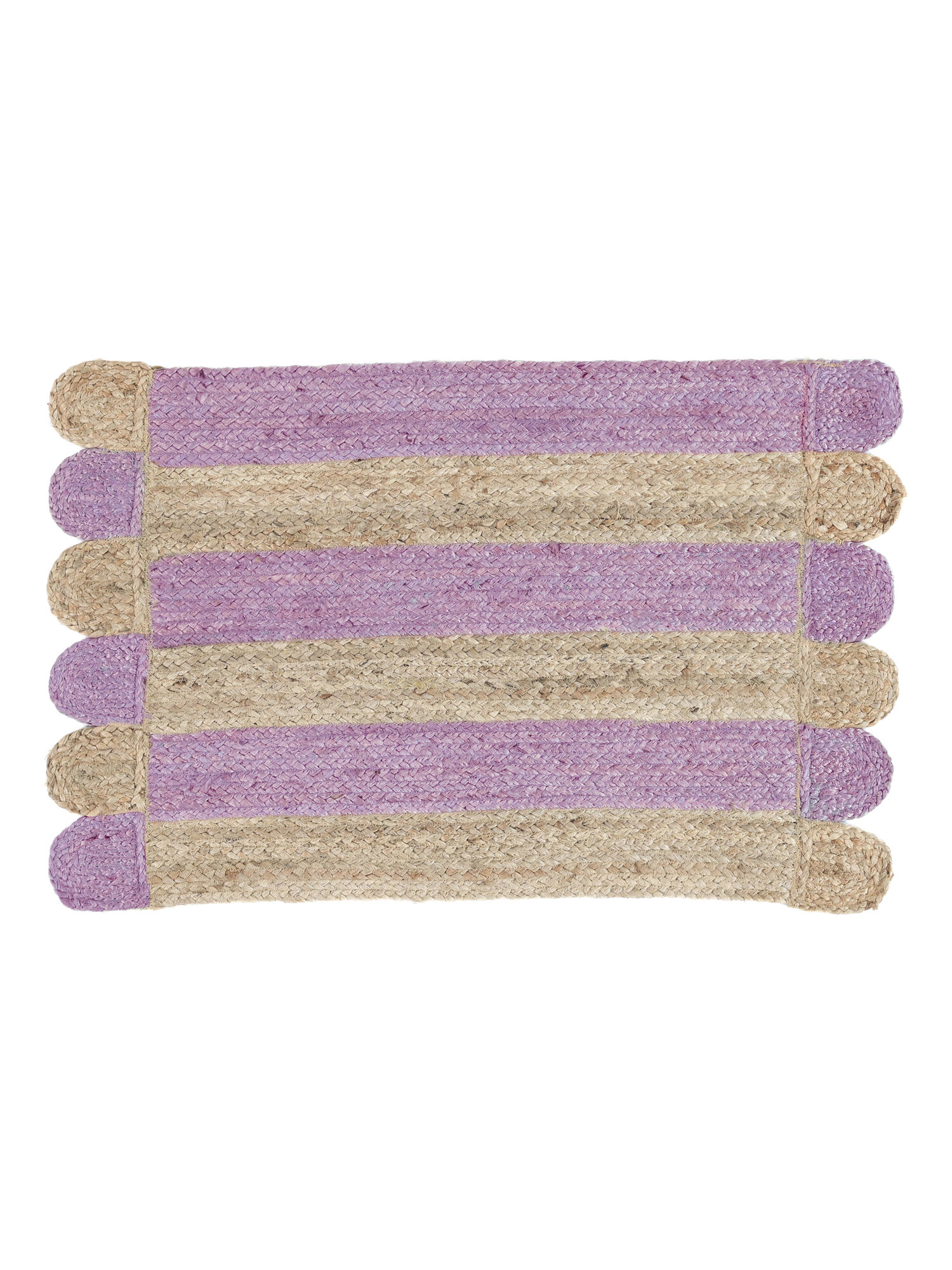 Elba Fußmatte – Lila / Beige 60×90