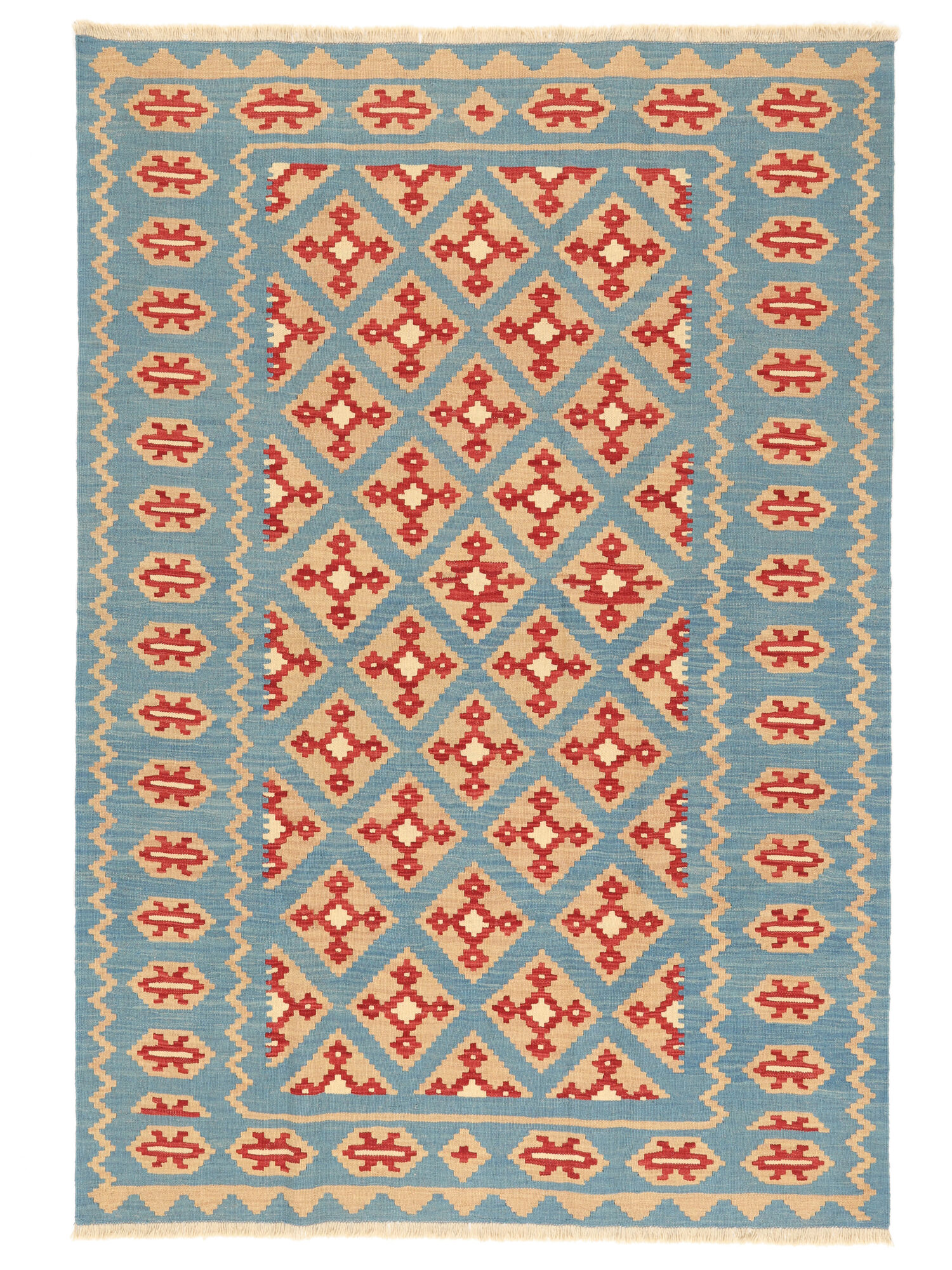 Kelim Ghashghai Teppich 174×252