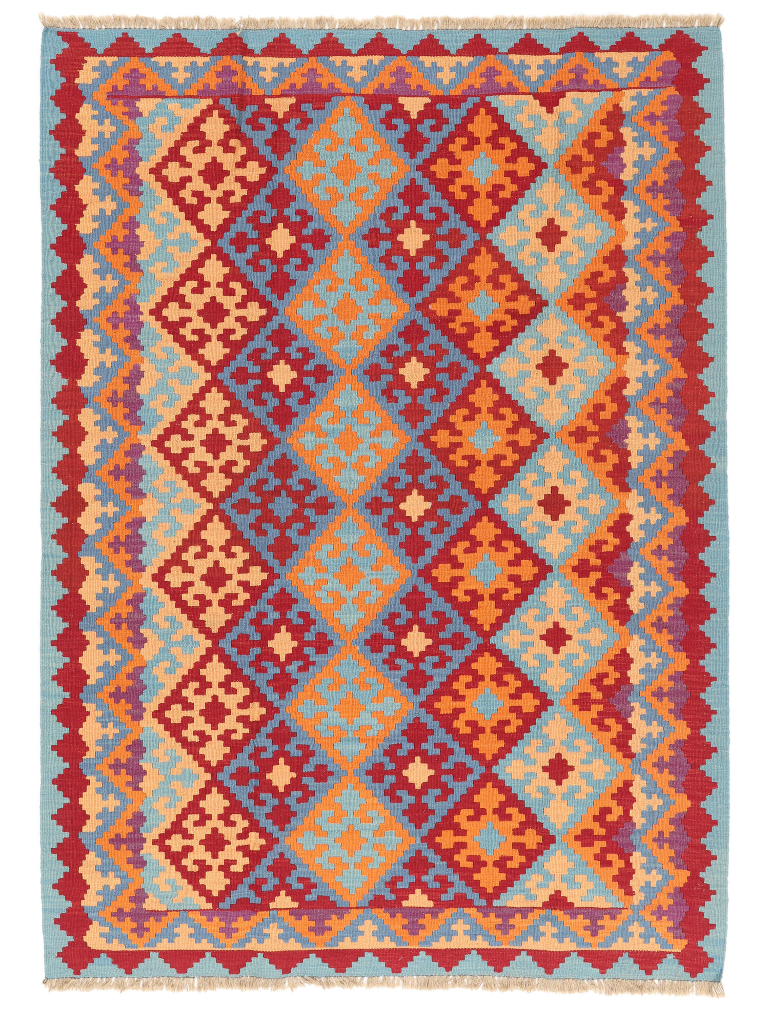 Kelim Ghashghai Teppich 177×244