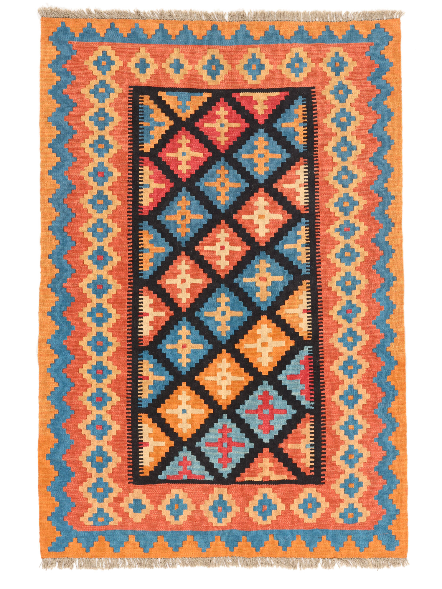 Kelim Ghashghai Teppich 122×177