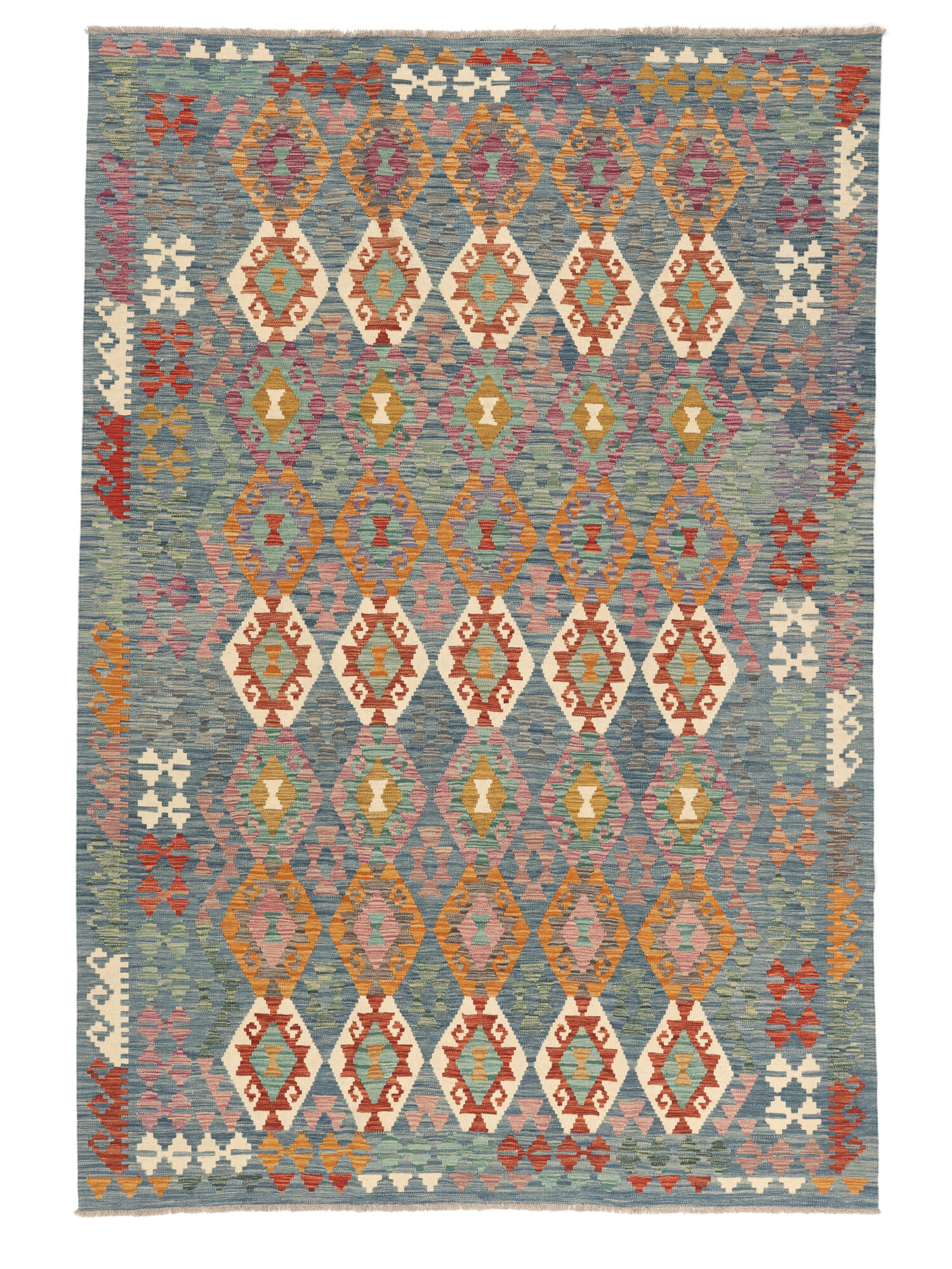 Kelim Afghan Old Stil Teppich 206×300
