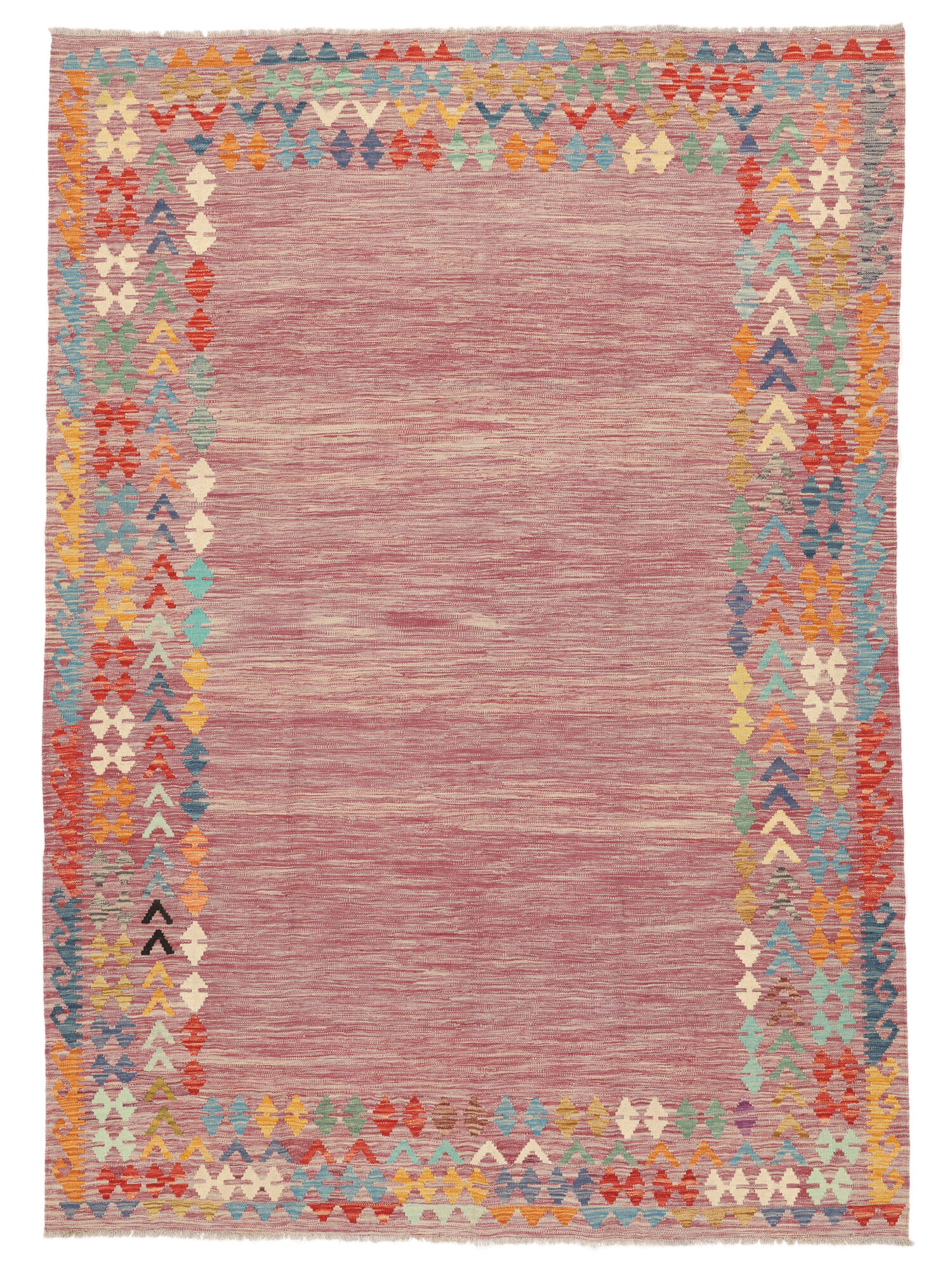 Kelim Afghan Old Stil Teppich 207×291