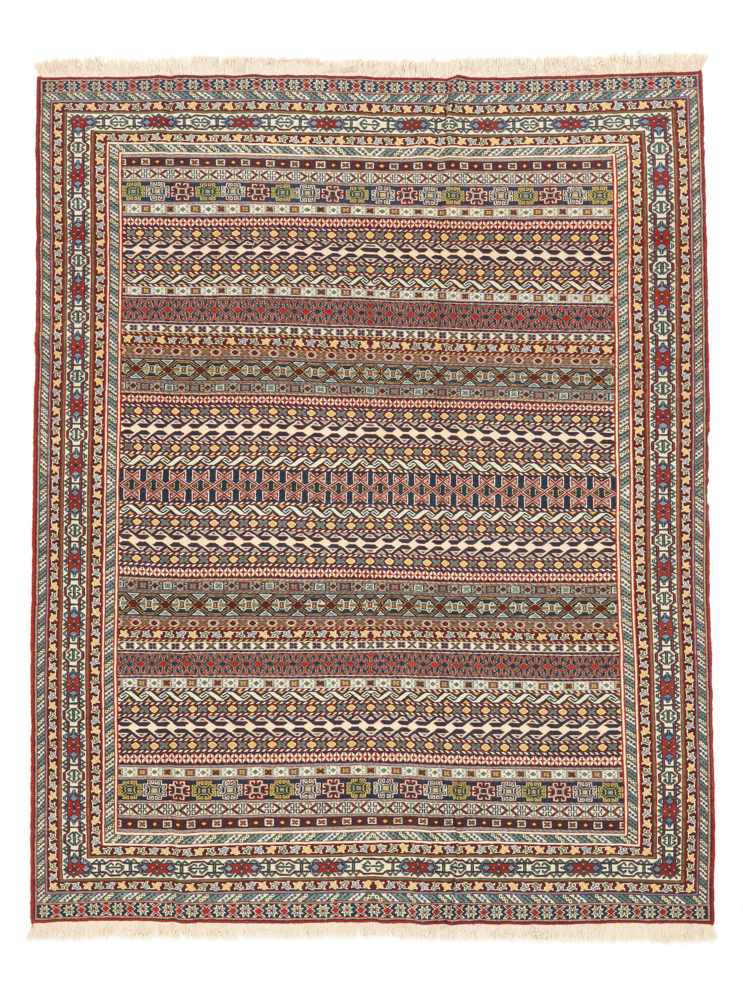 Kelim Suzani Teppich 198×245