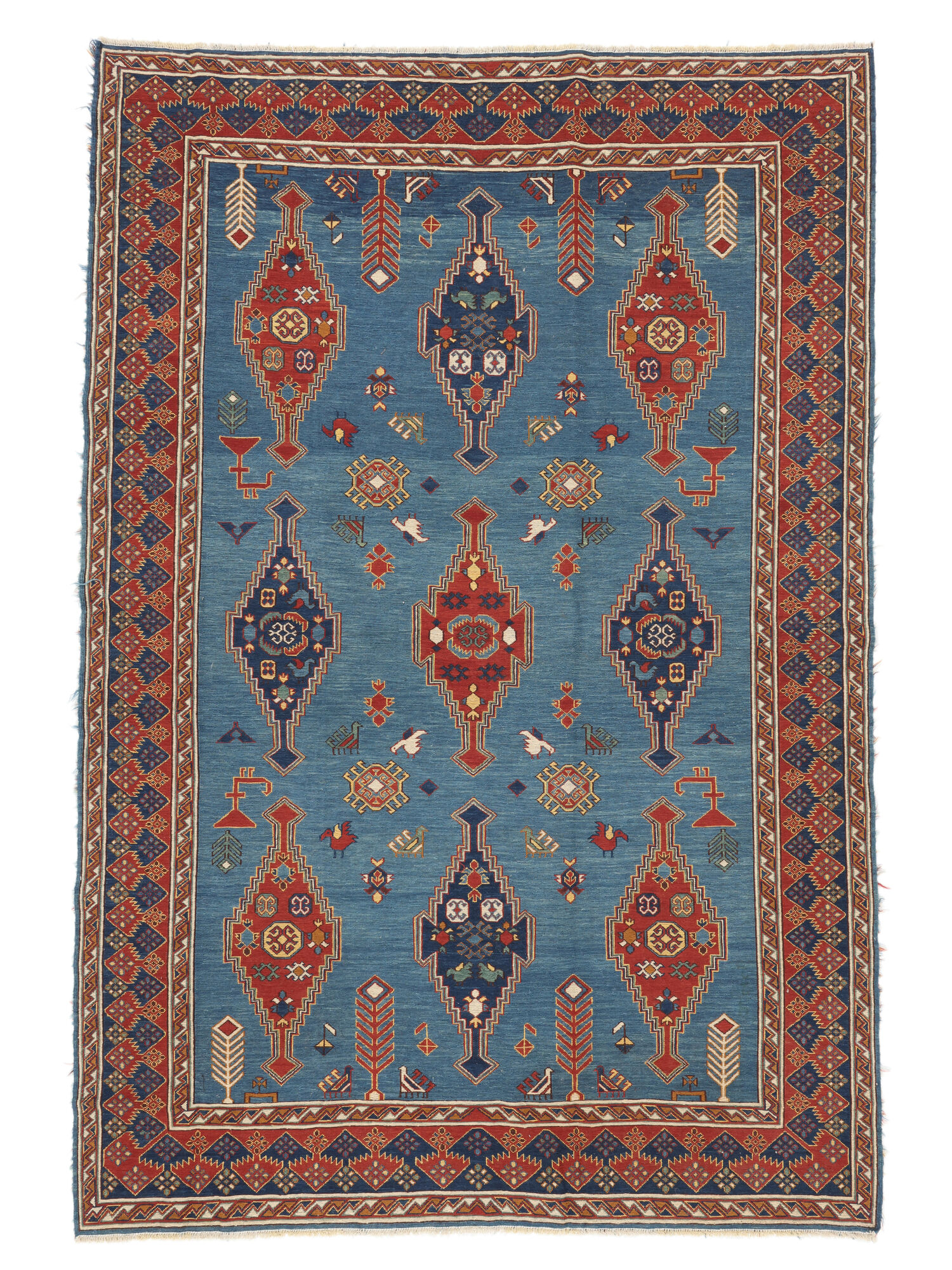 Kelim Suzani Teppich 167×247