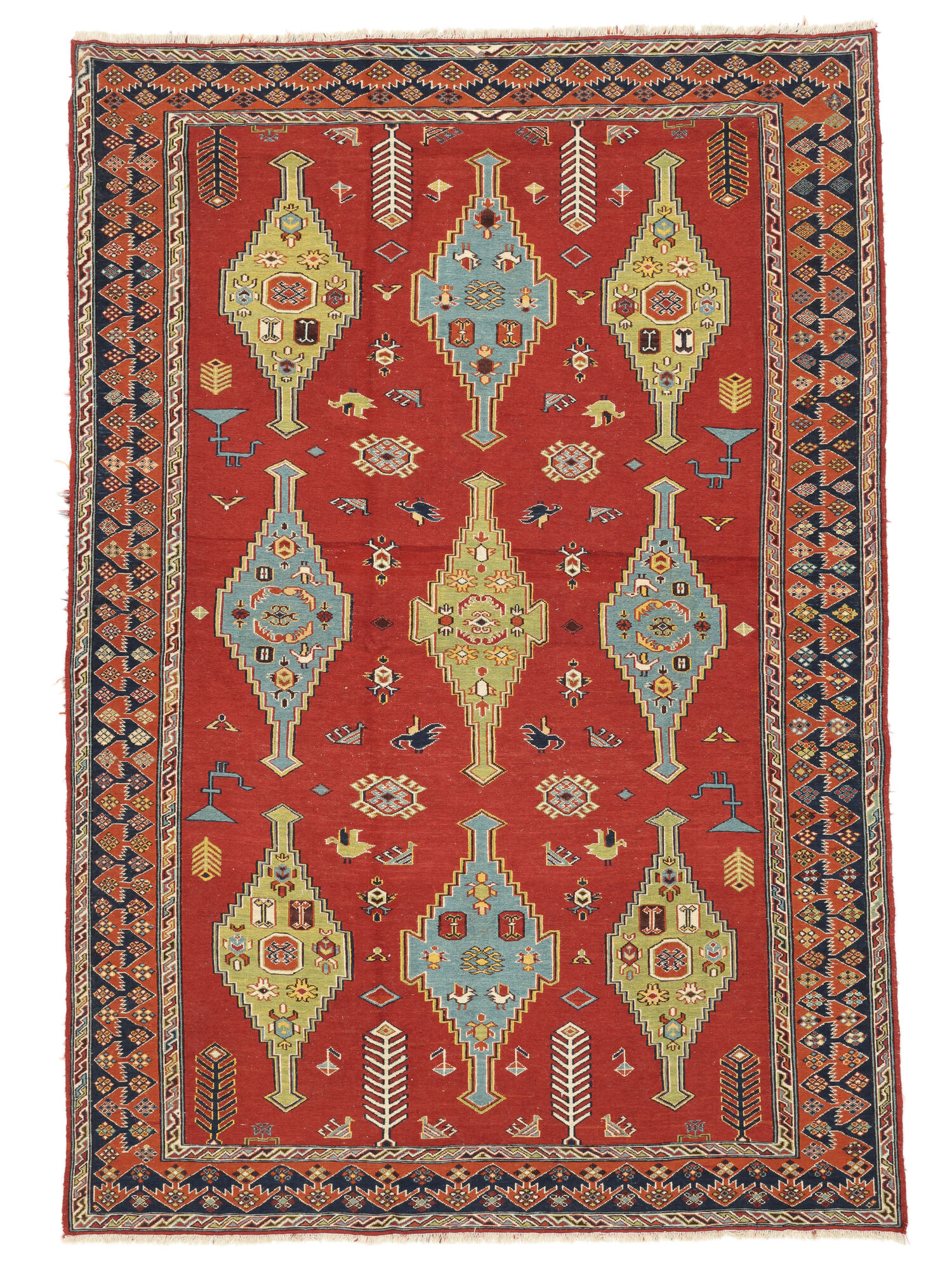 Kelim Suzani Teppich 162×237