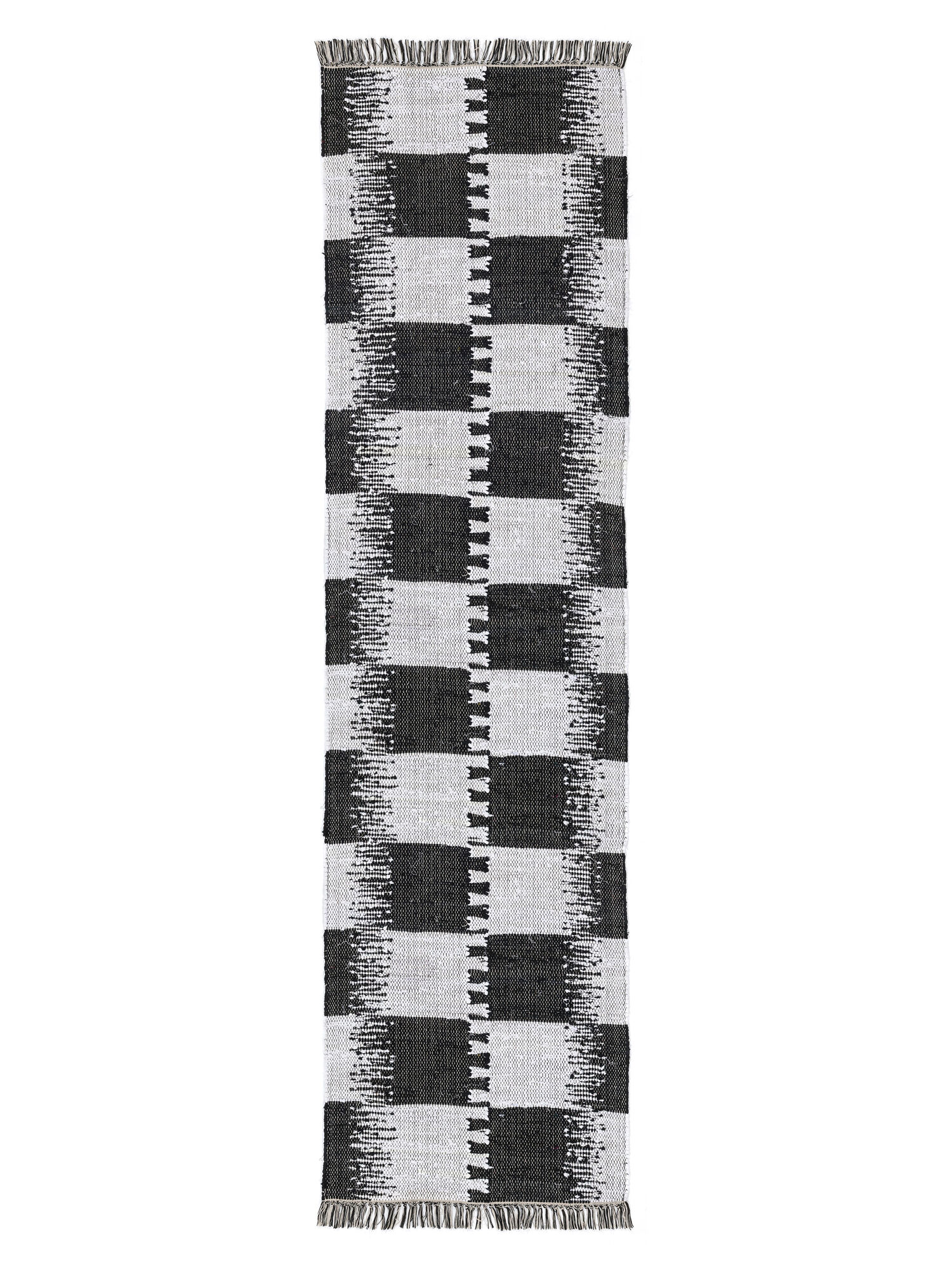 Sorbet Chess Matta - Svart / Vit 80x300
