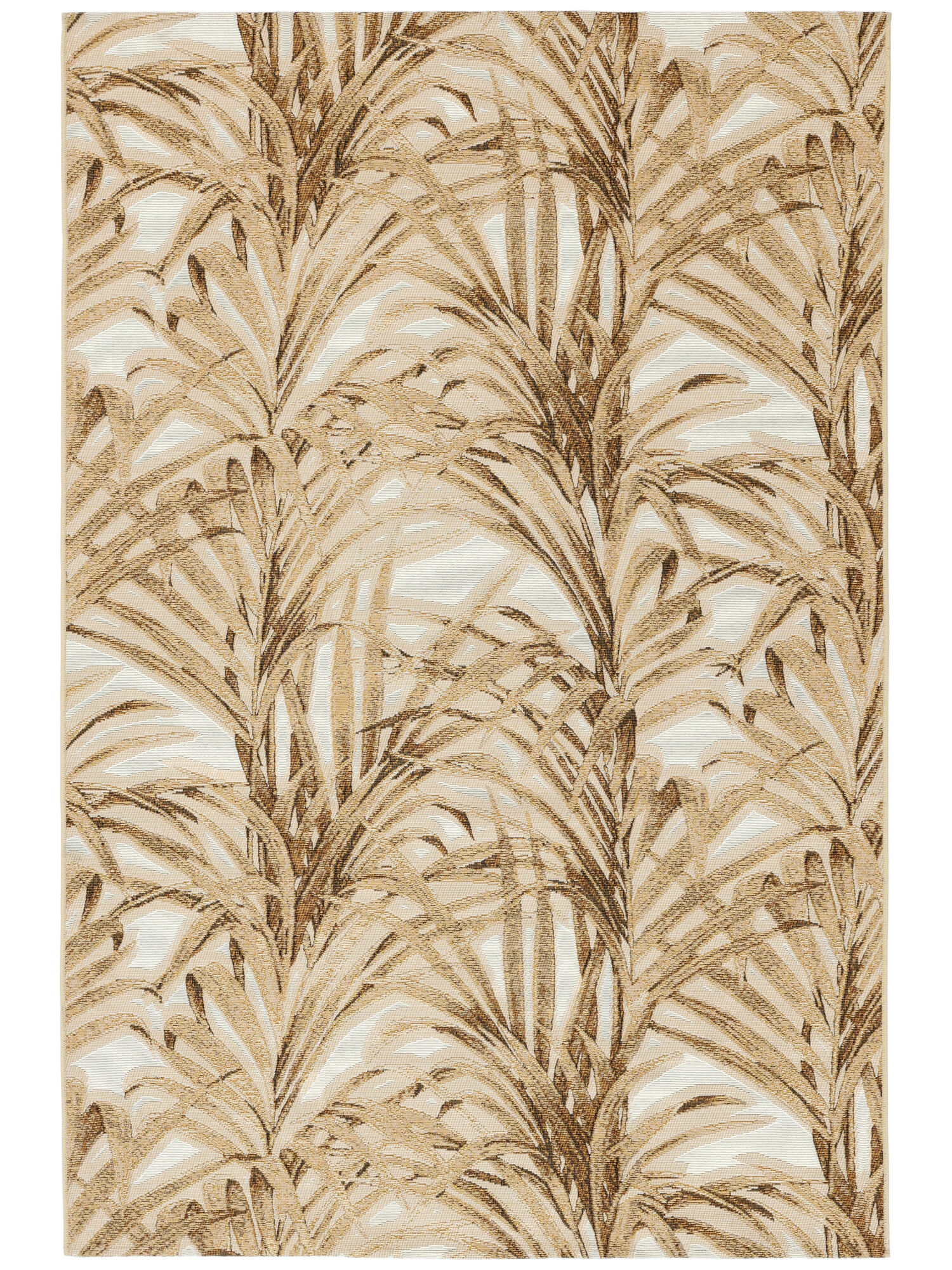 Areca Matta - Gul / Vit 200x300