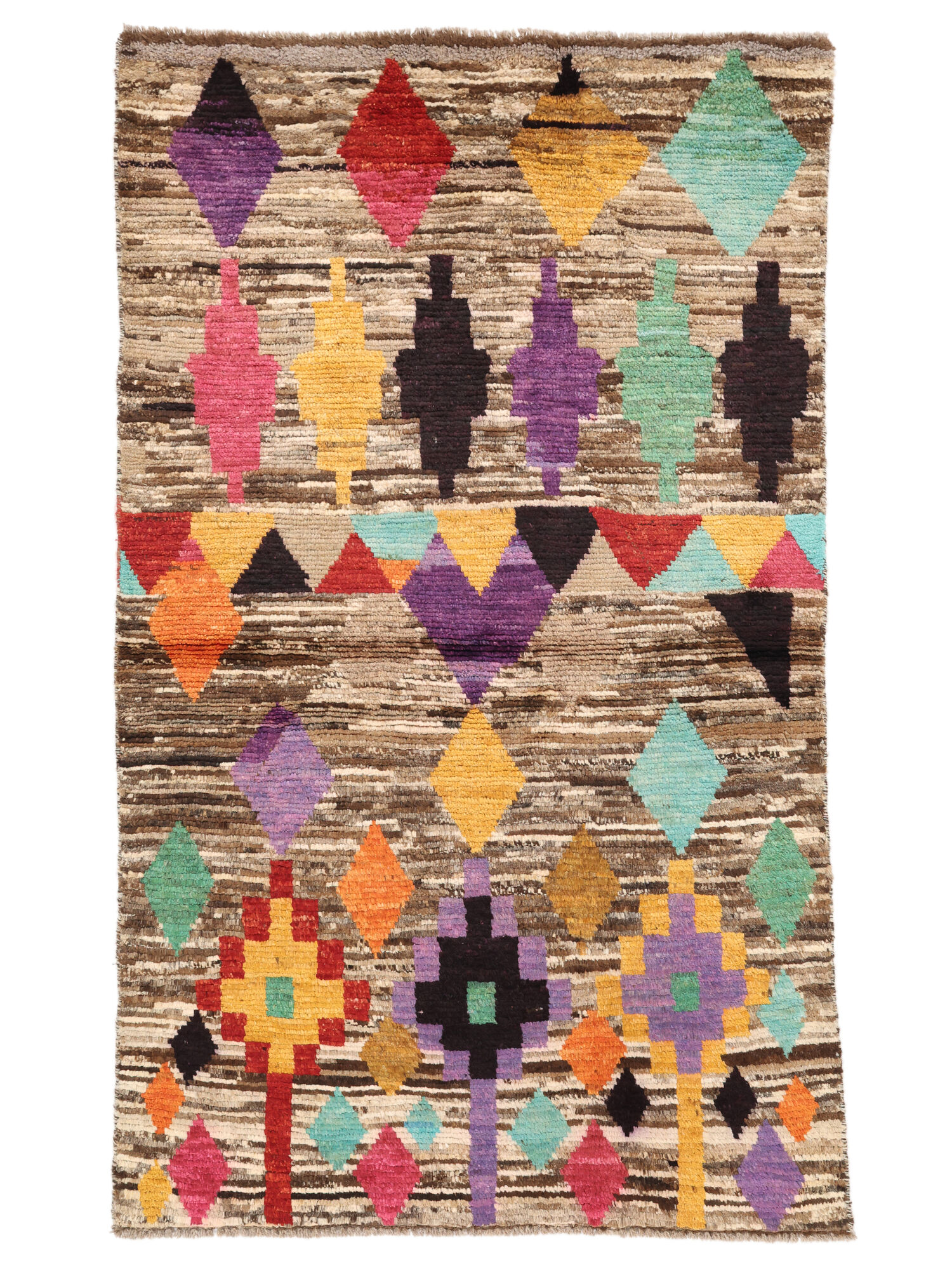 Berber Colourful Matta 87x147