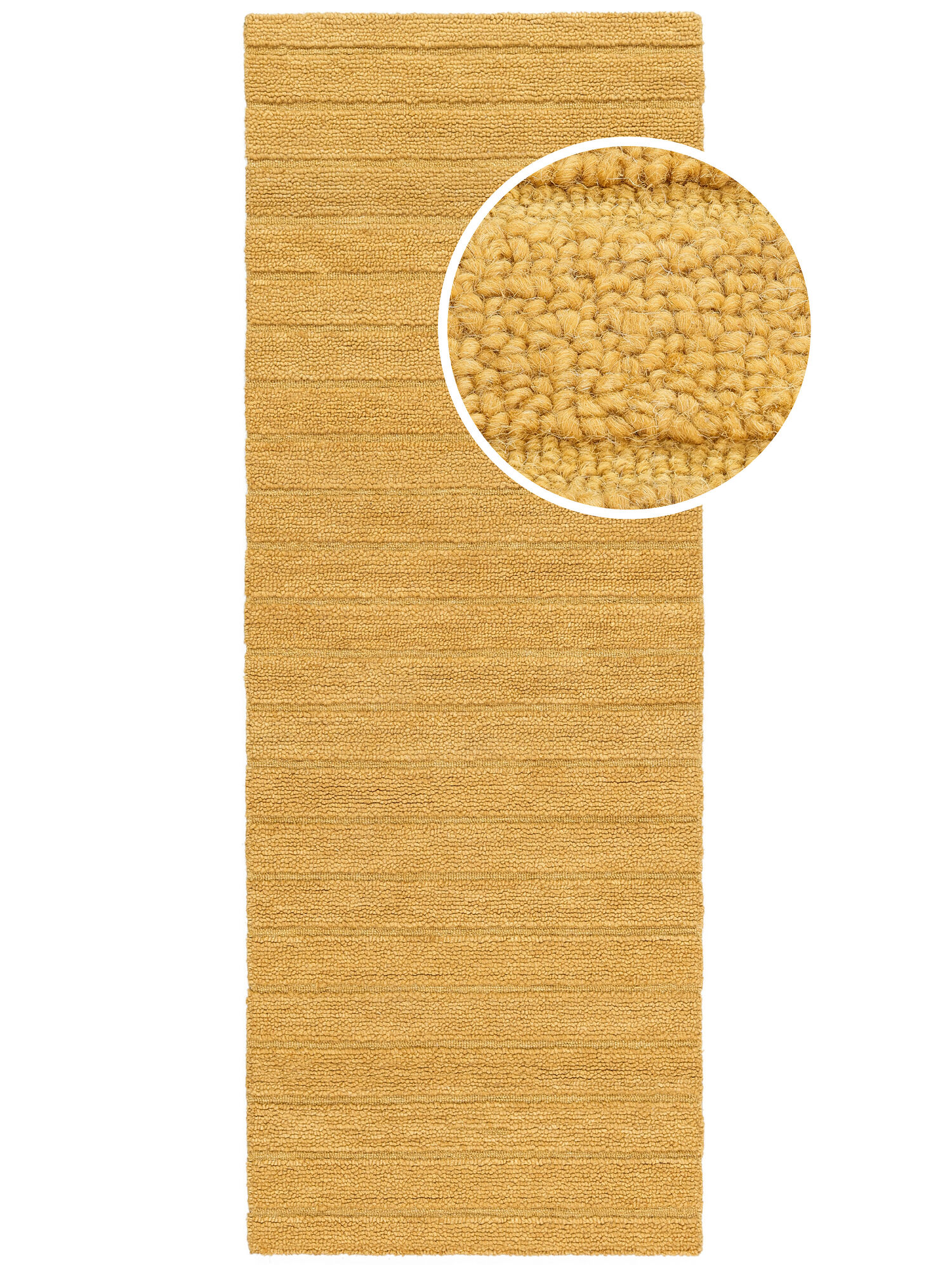 Ribbone Matta - Senapsgul 80x250