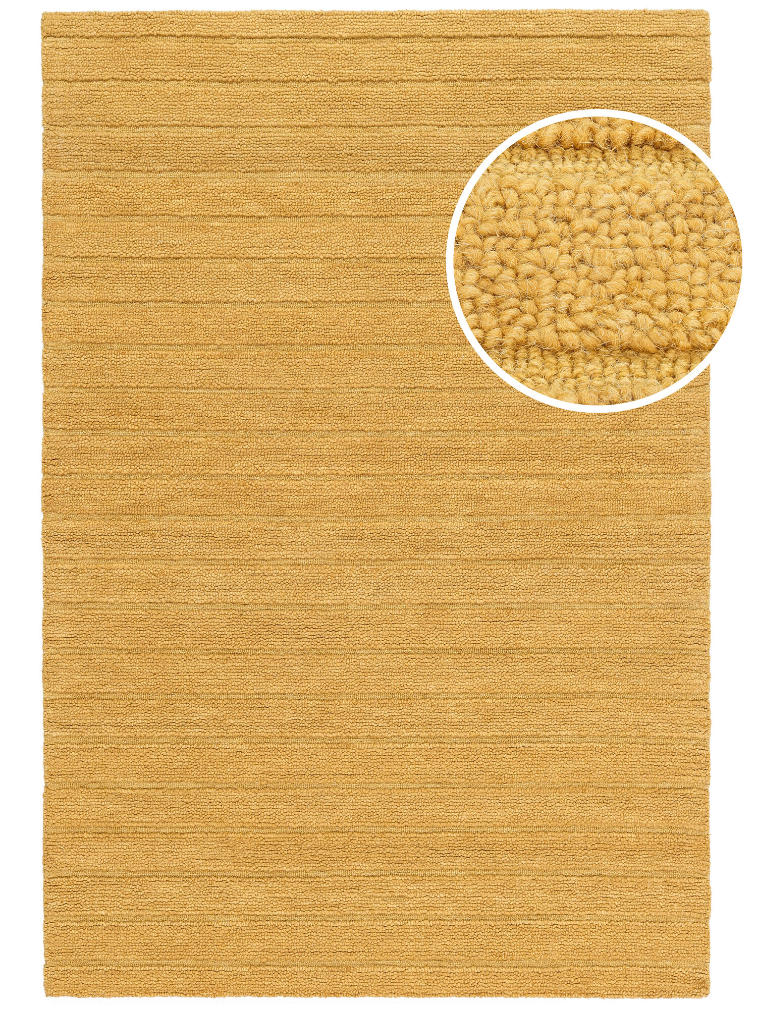 Ribbone Matta - Senapsgul 160x230