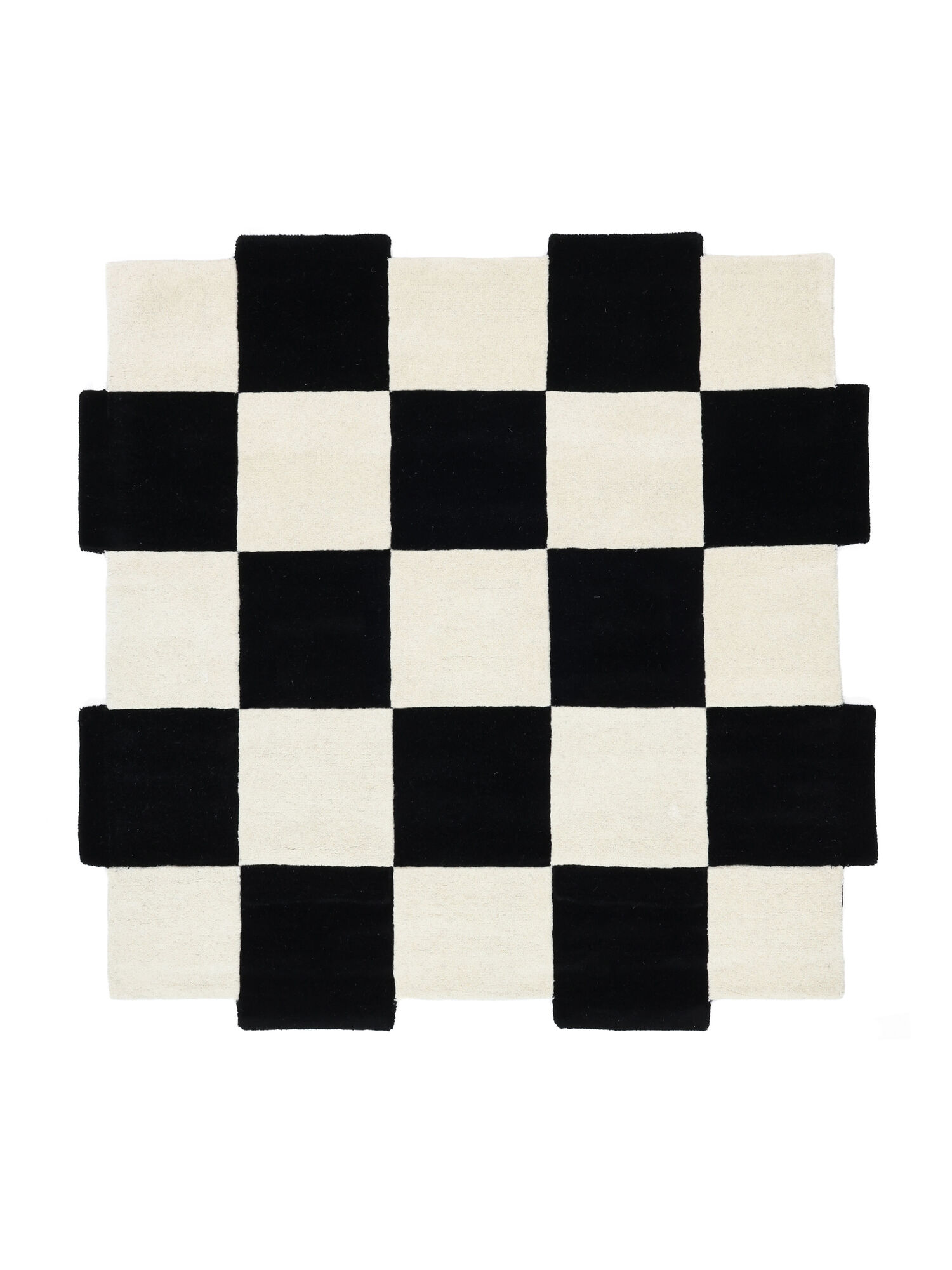 Checkmate Matta - Svart / Vit 250x250