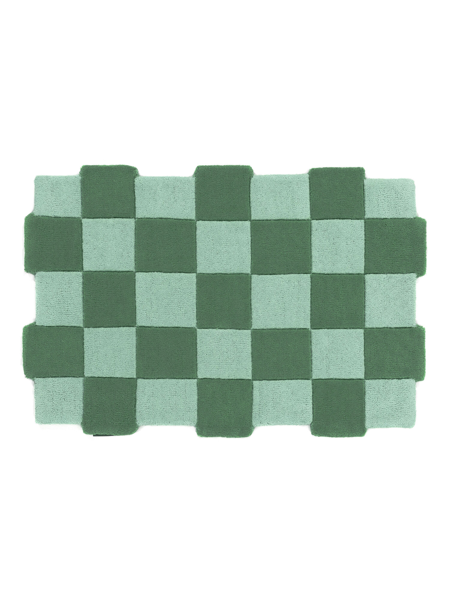 Checkmate Fußmatte – Grün / Minzgrün 60×90
