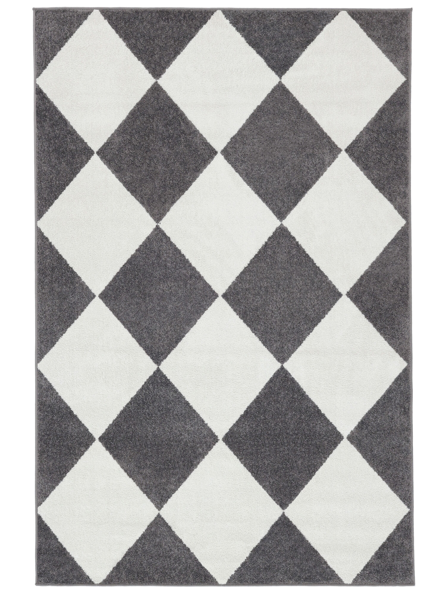 Puzzle Matta - Vit / Grå 140x200
