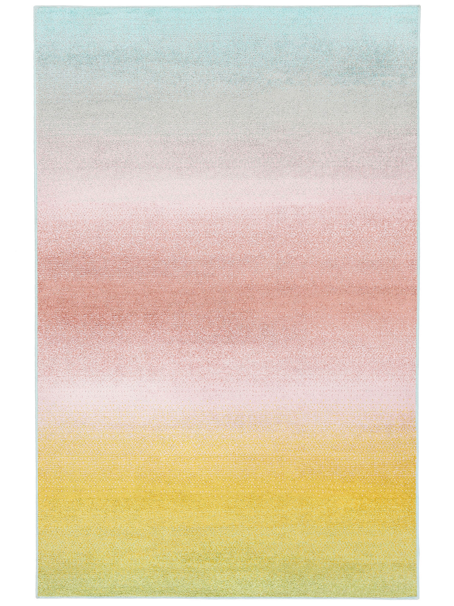 Rainbow mist Matta - Flerfärgad 140x200