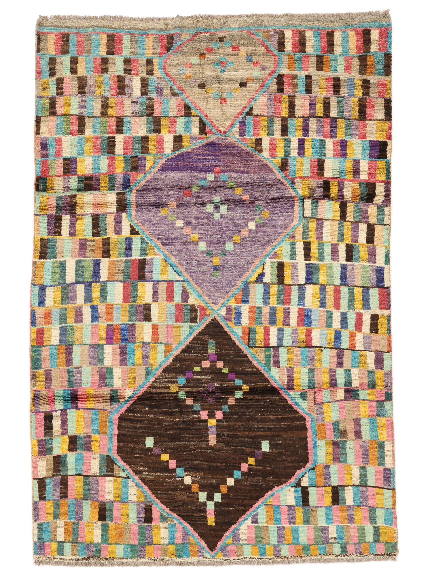 Berber Colourful Matta 122x184