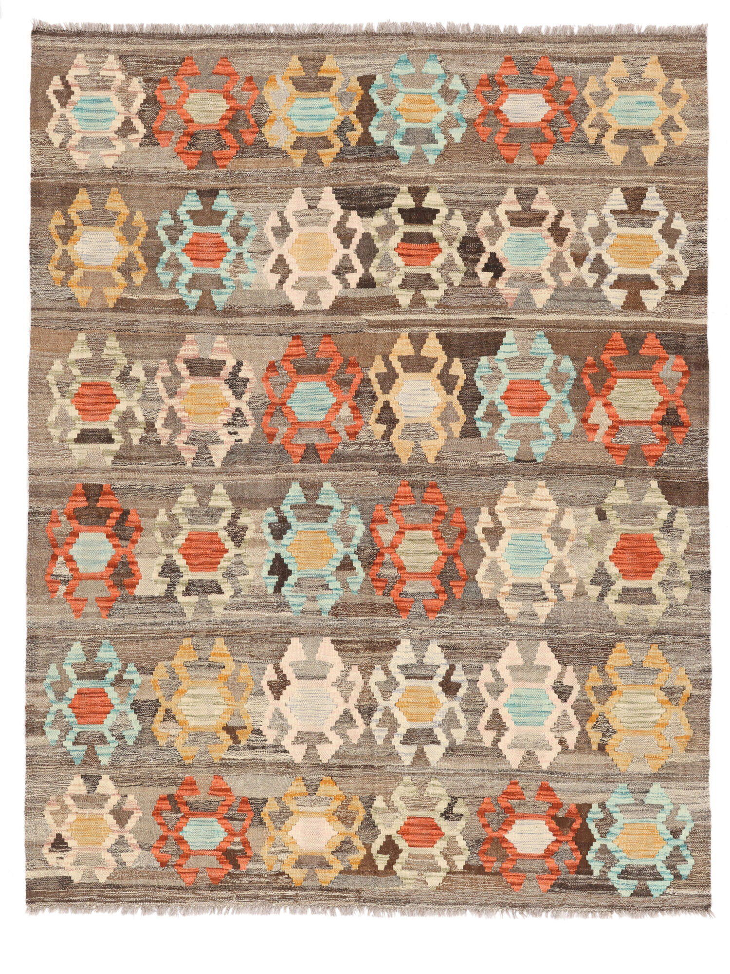 Kelim Afghan Old Stil Teppich 157×198