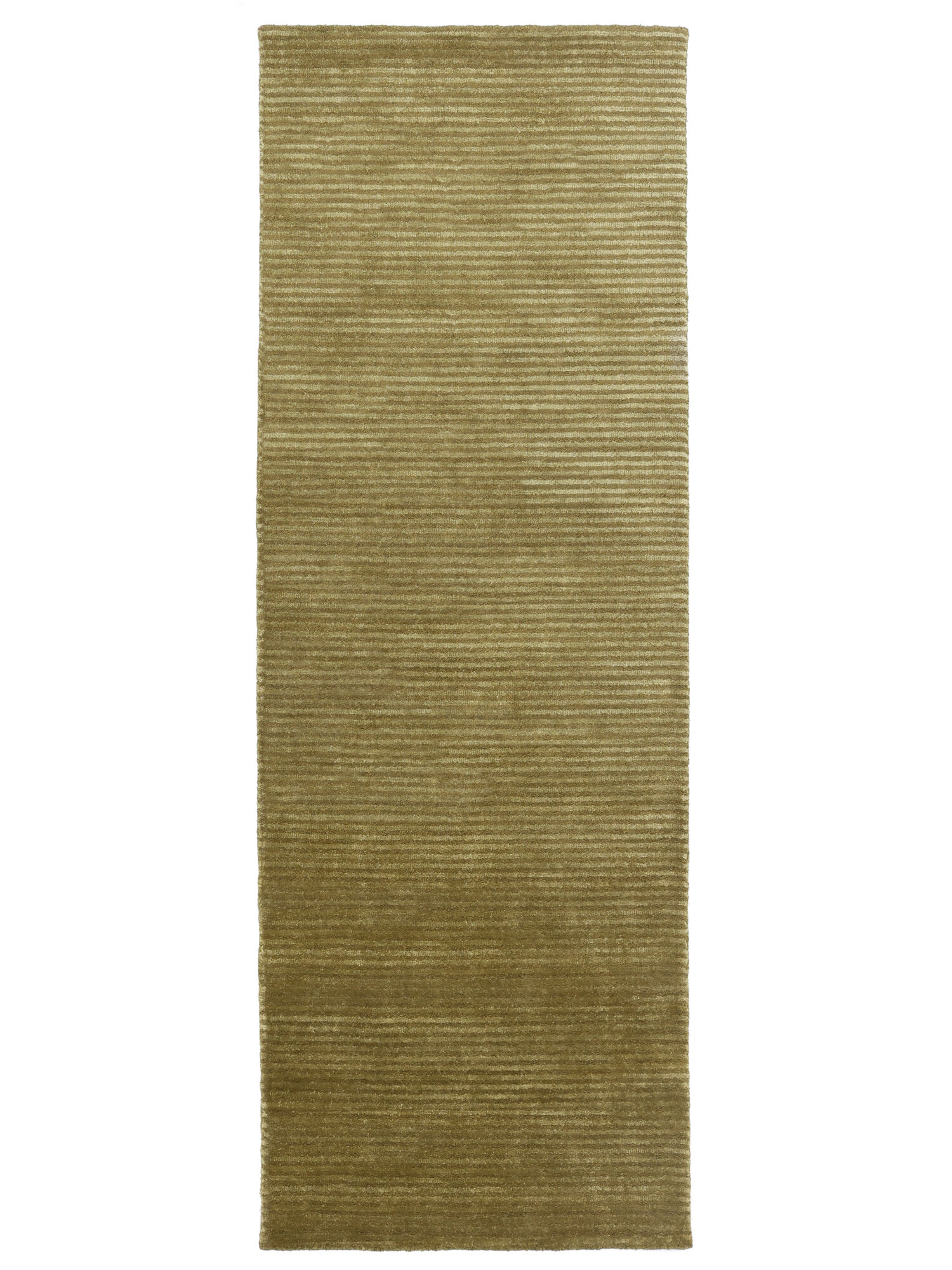 Fine Stripe Matta - Olivgrön 80x250
