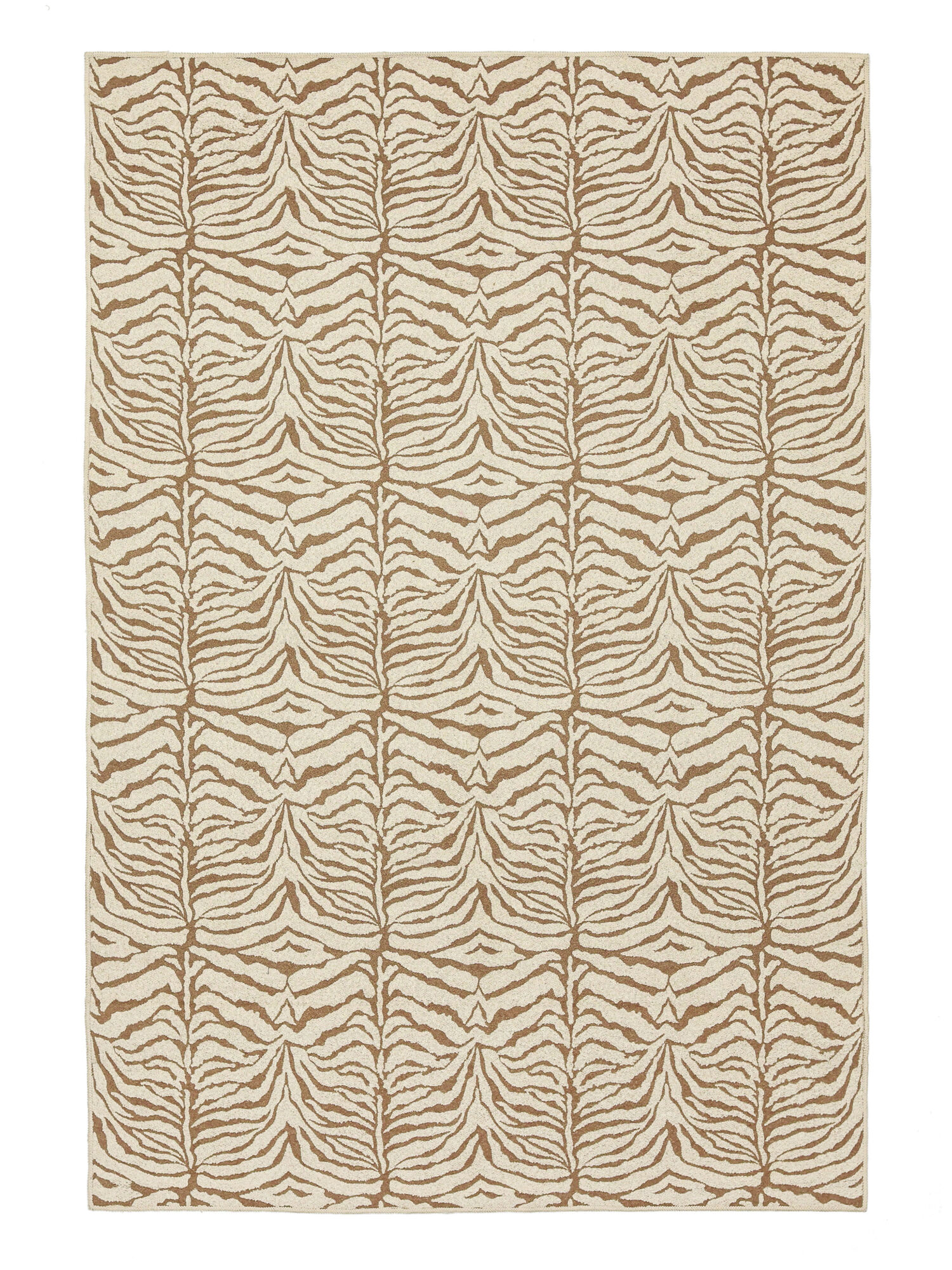Felina Matta - Brun / Vit 140x200