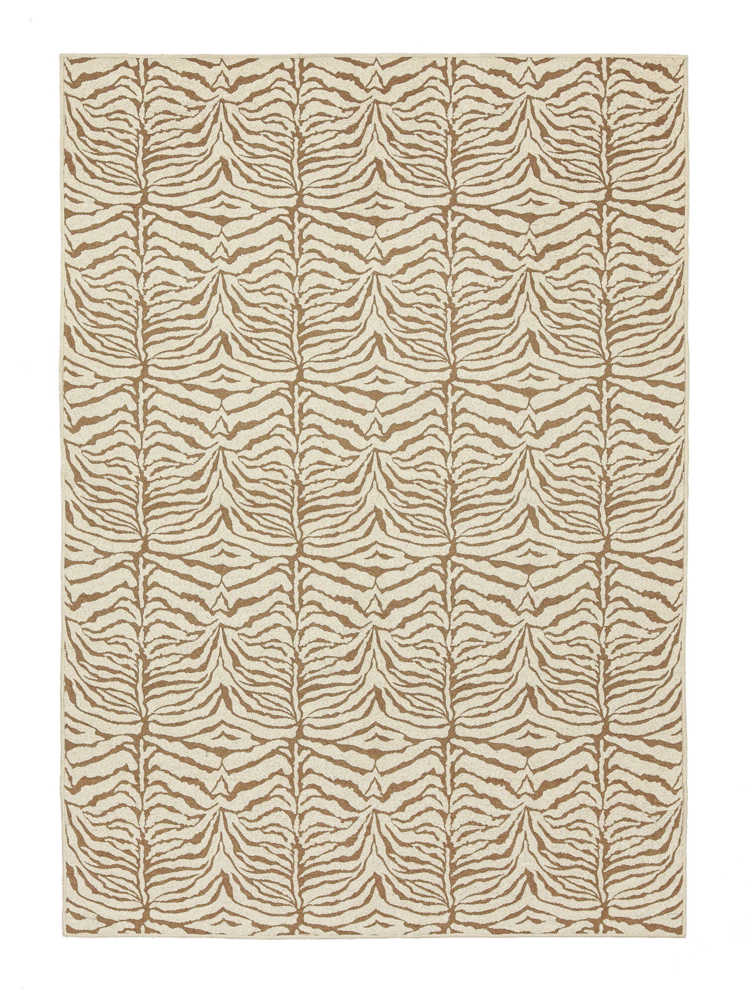 Felina Matta - Brun / Vit 160x230