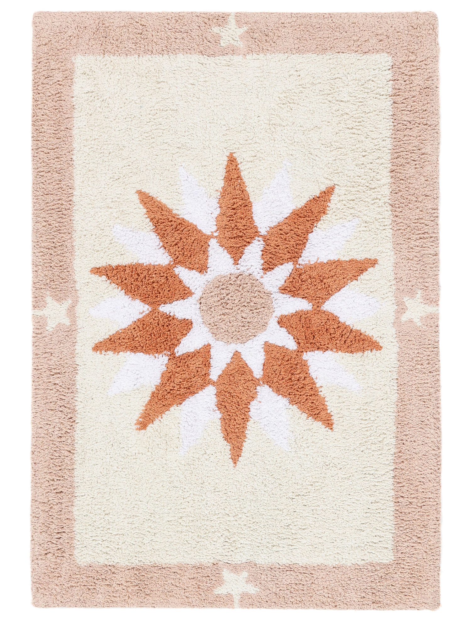 Silia Sun Badrumsmatta - Terrakotta / Rosa 60x90