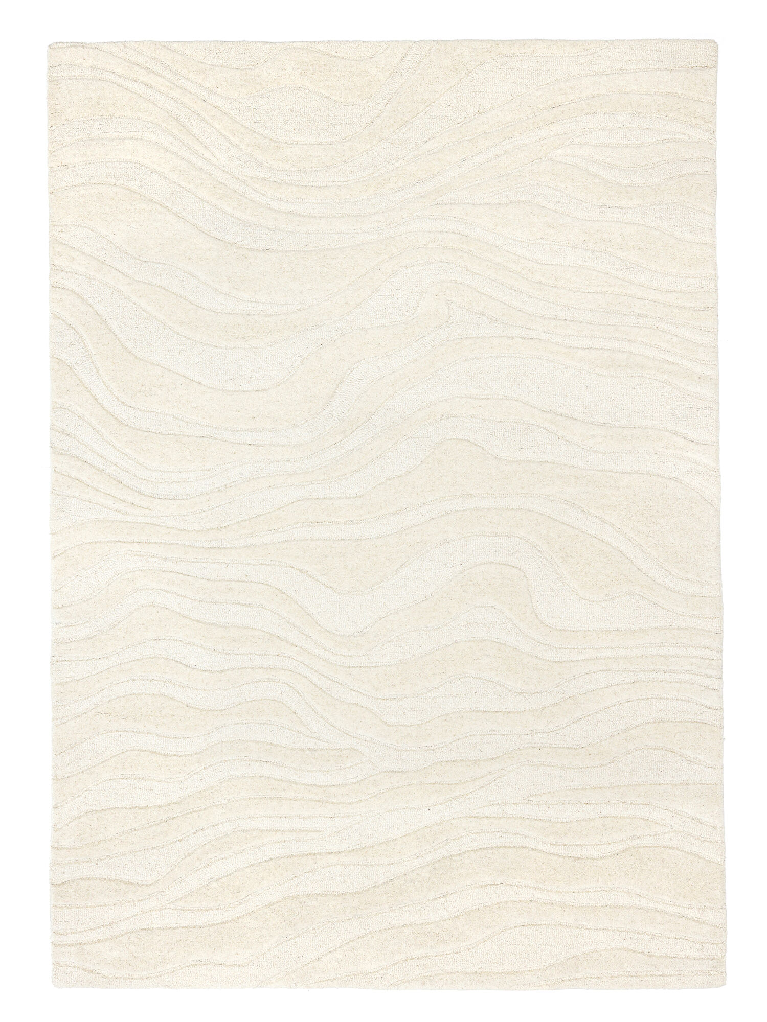 Marble Matta - Vit 120x180