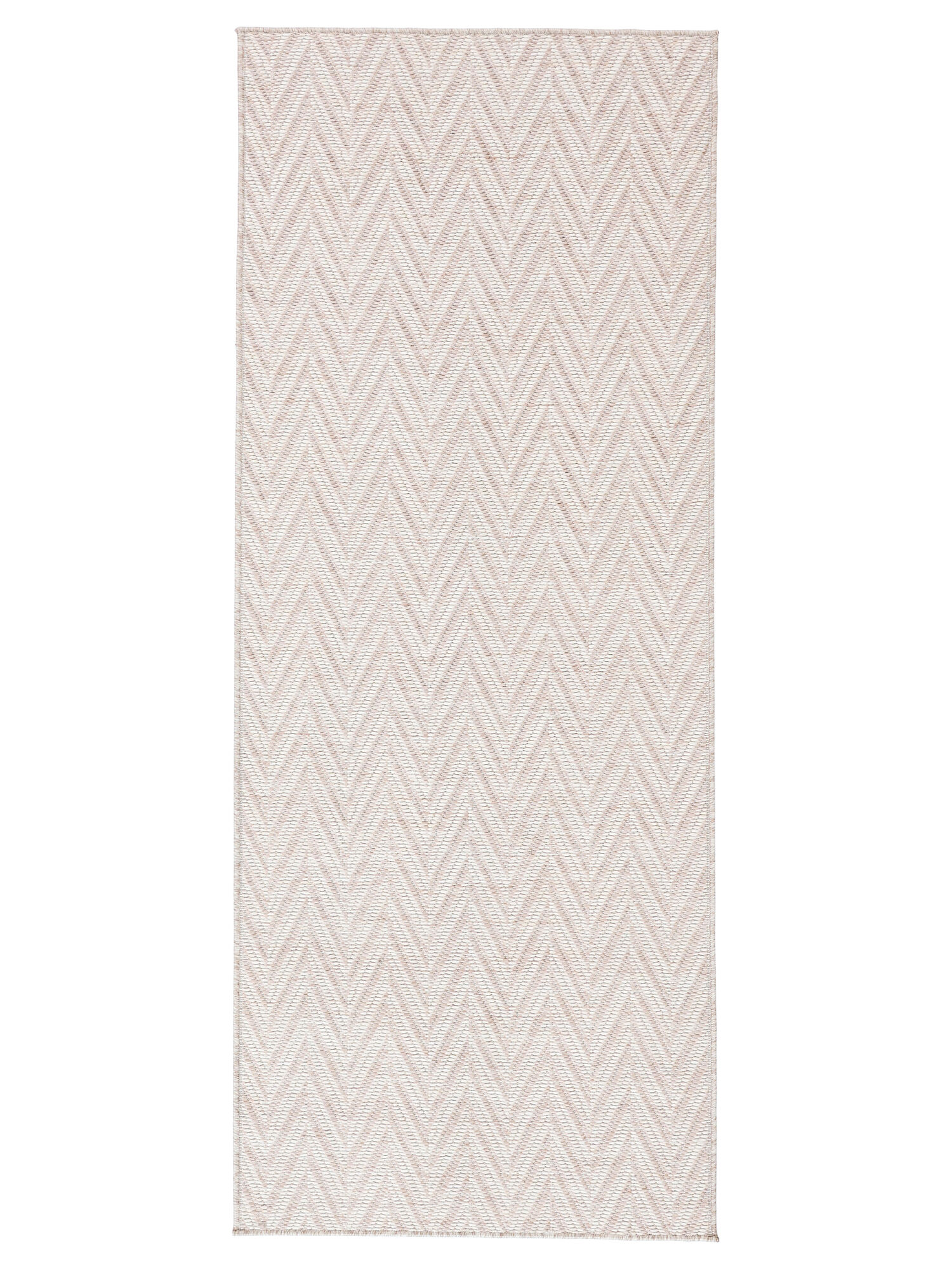 Amalfi Matta - Ljusbeige / Vit 80x200