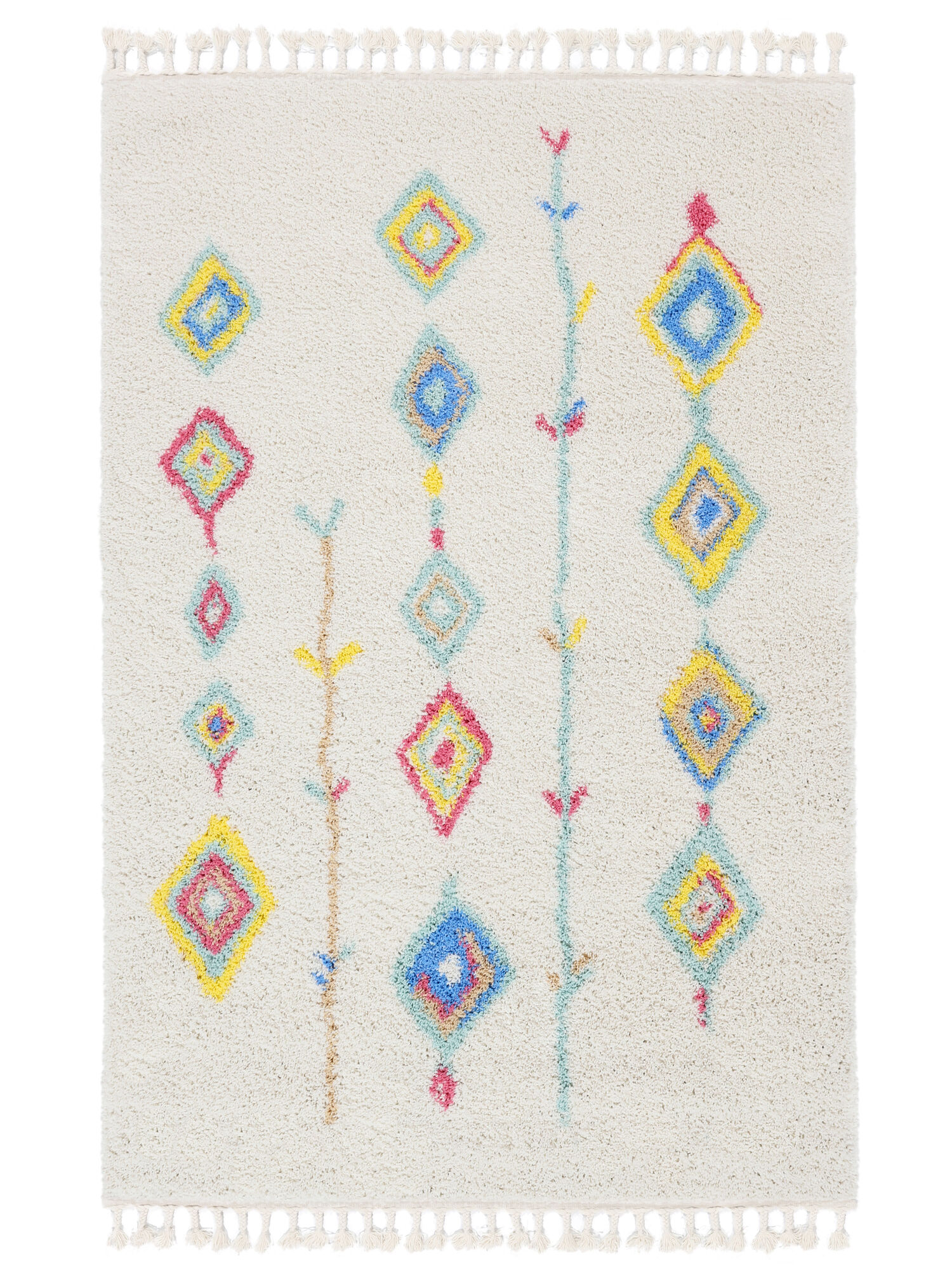 Nanna Matta - Vit / Flerf&auml;rgad 160x230