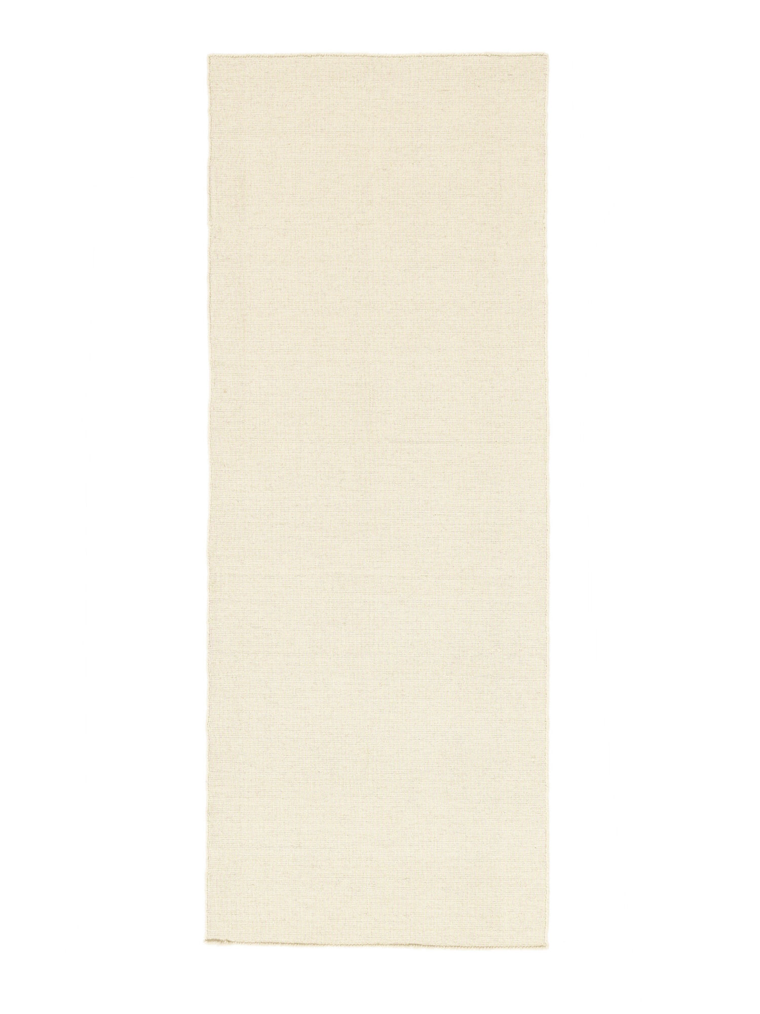 Handloom flat Matta - Naturvit 80x200