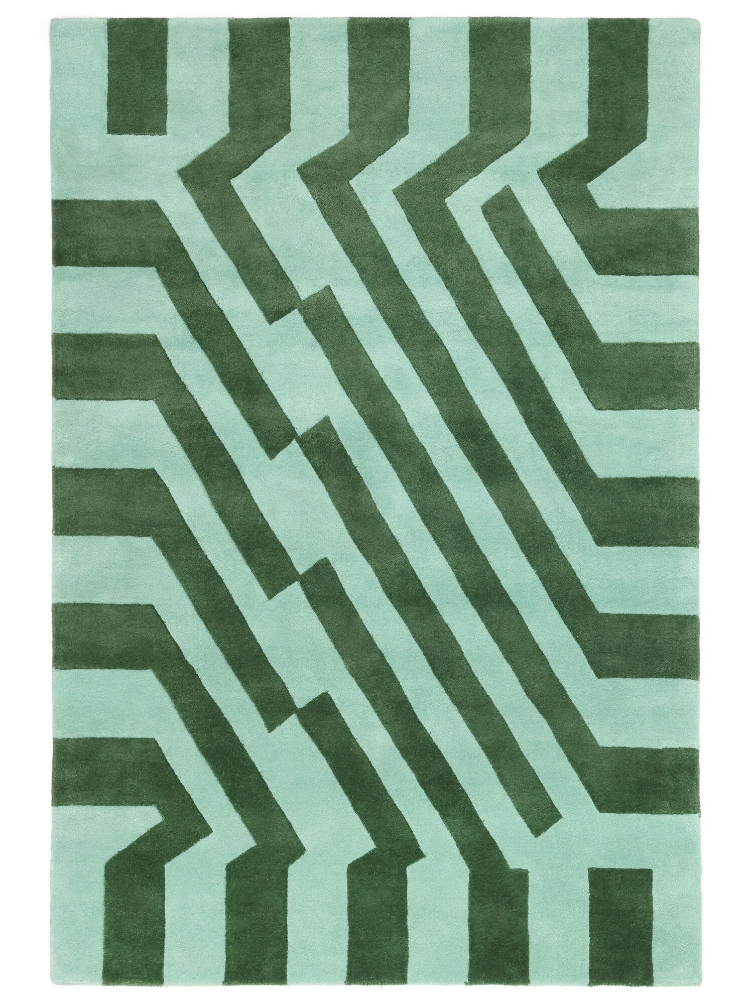Ziggy Matta - Grön / Mintgrön 140x200