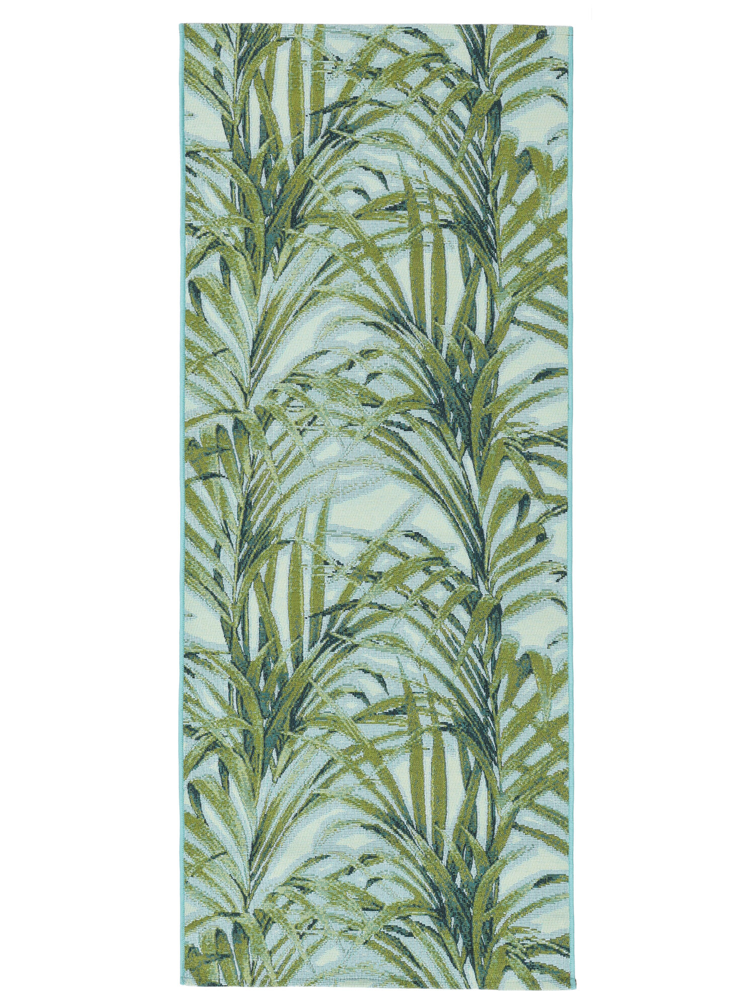 Areca Matta - Grön / Ljusblå 80x200