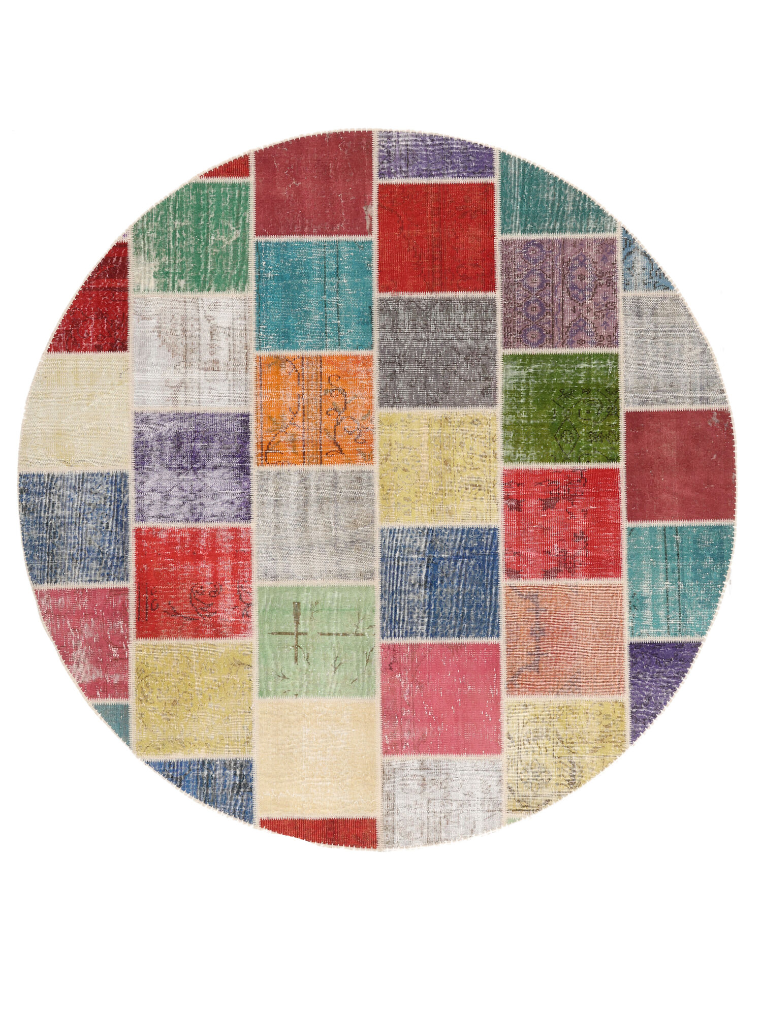 Patchwork Matta Ø 249