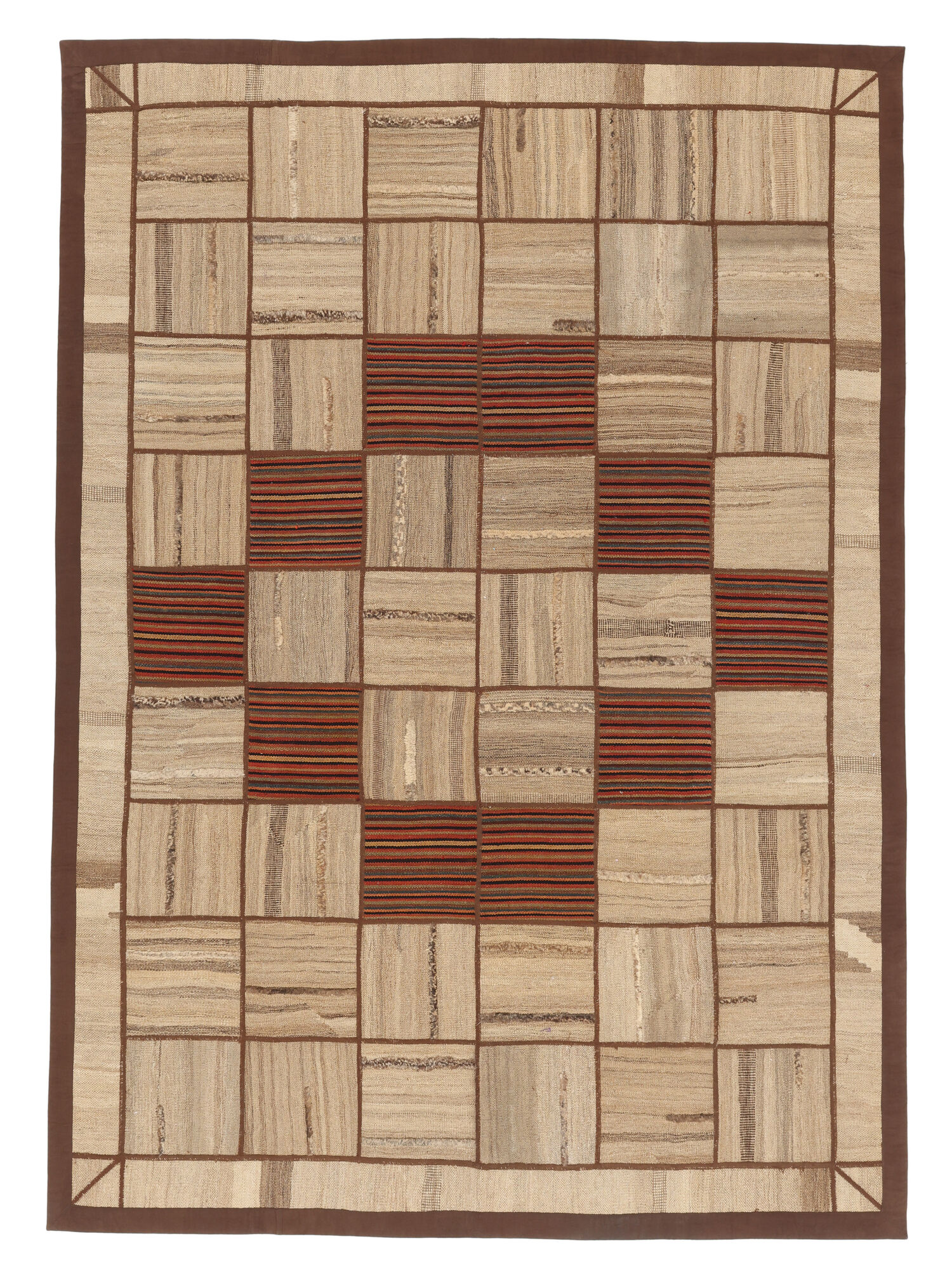 Kelim Patchwork Teppich 172×238